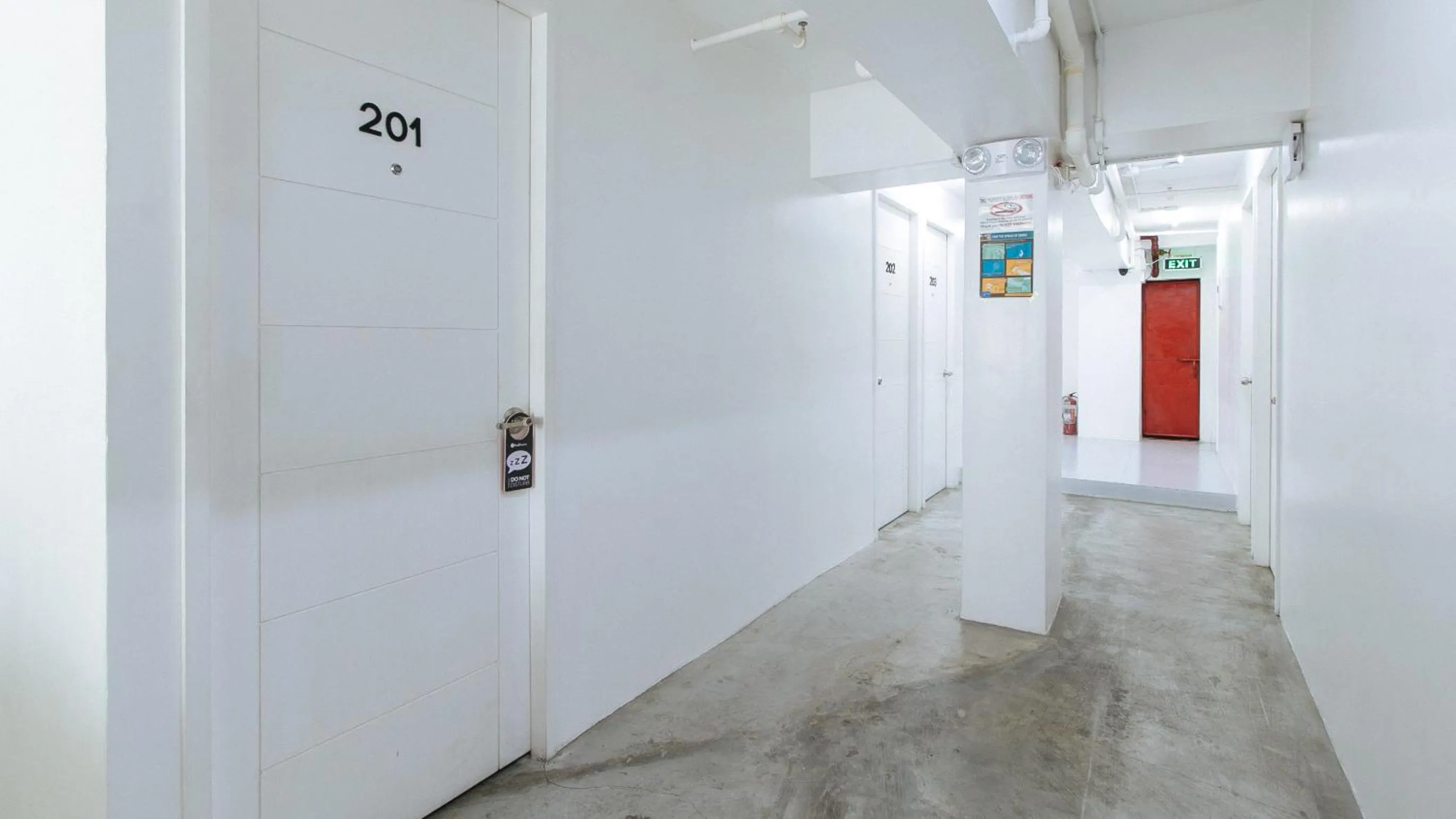 View (from property/room) in RedDoorz Plus at BGC near St Lukes