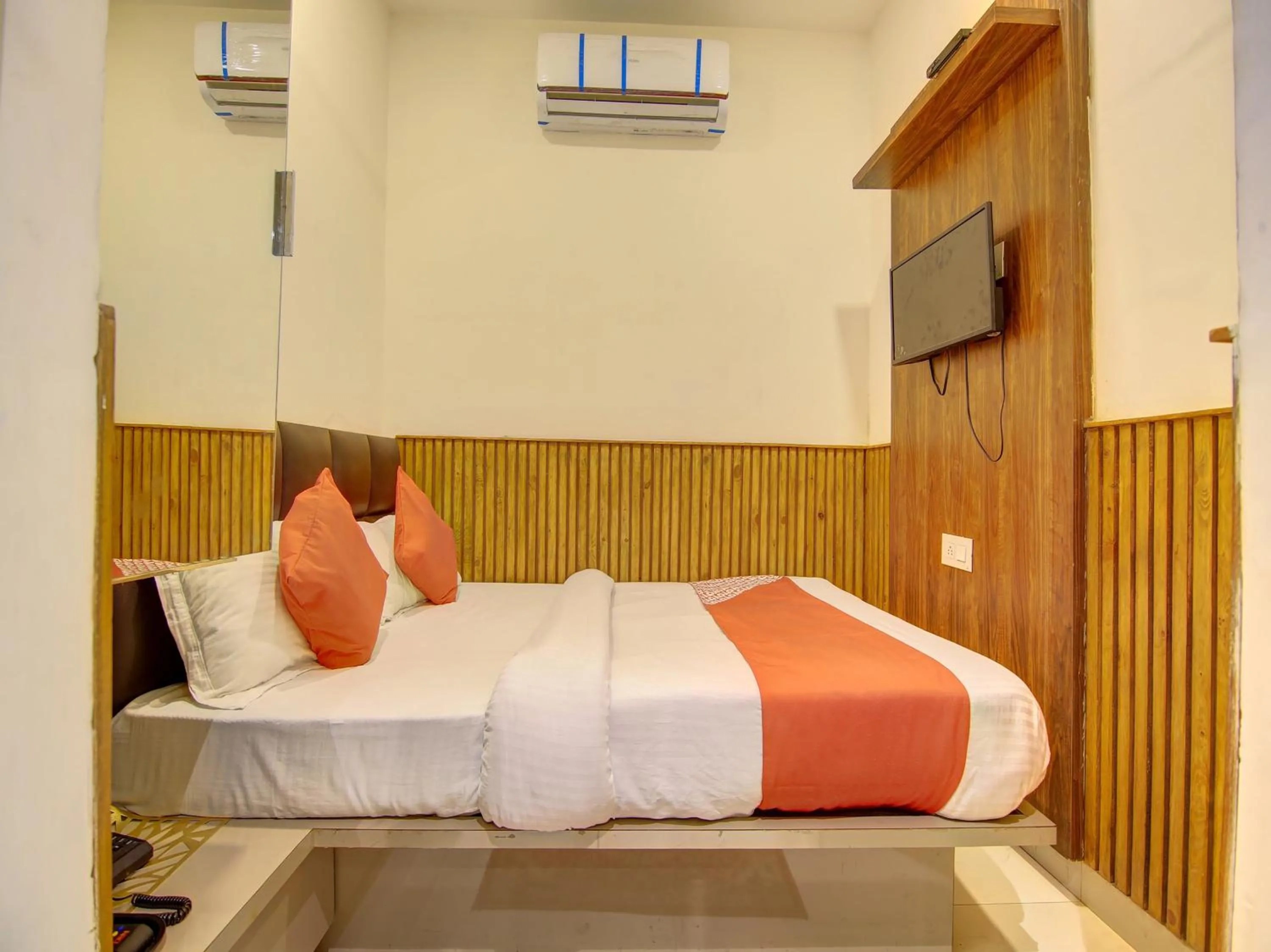 Bedroom in Hotel O Shri Sai