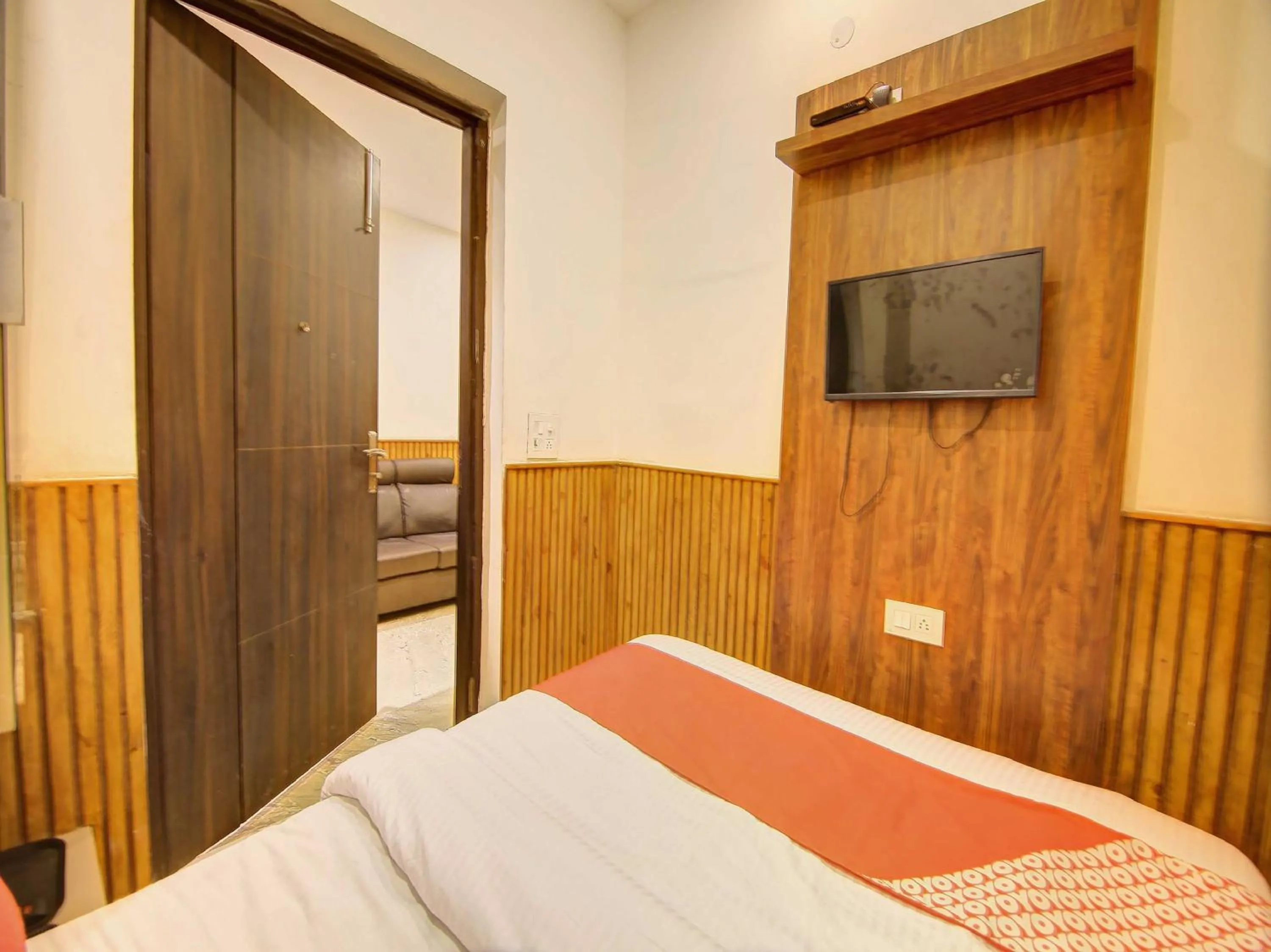 Bedroom in Hotel O Shri Sai