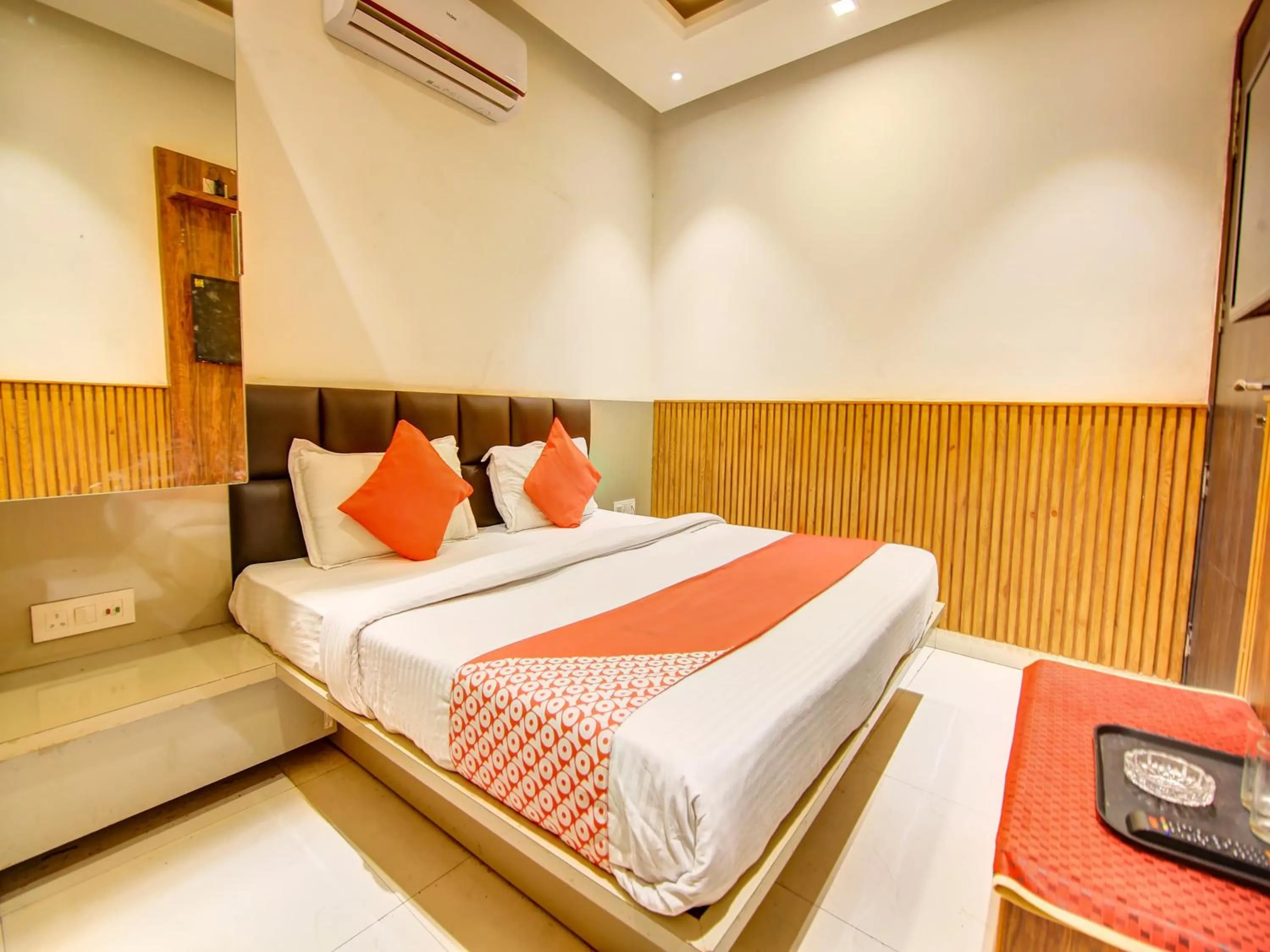 Bedroom in Hotel O Shri Sai