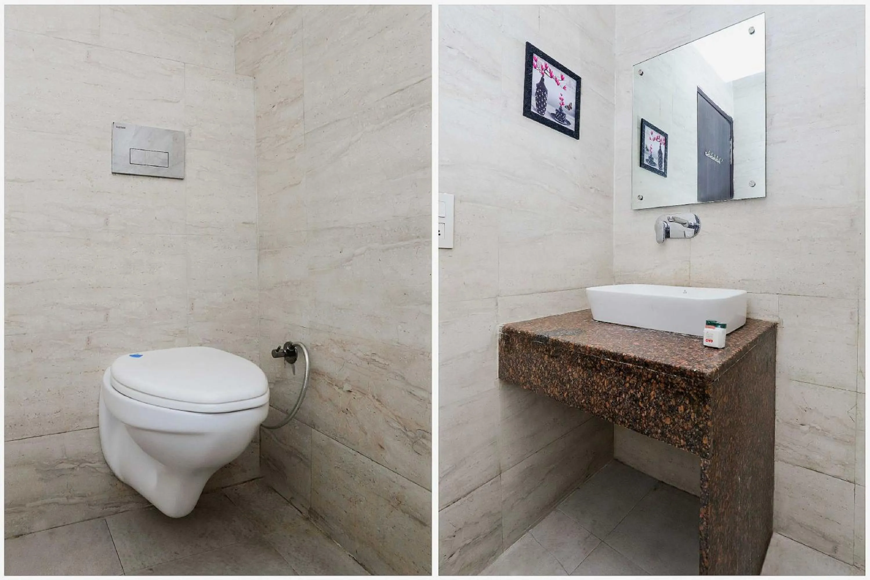 Bathroom in Hotel O Shri Sai