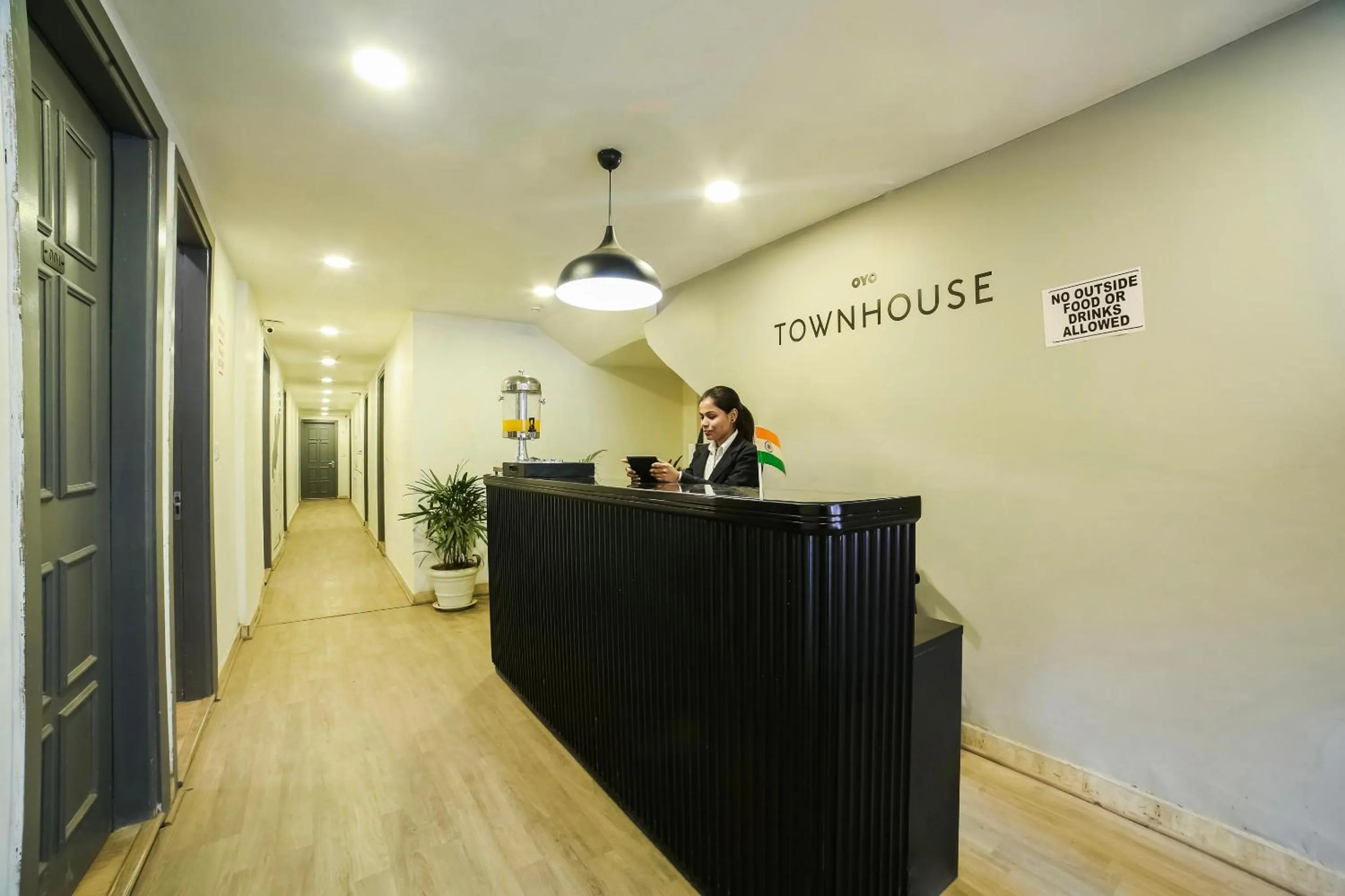 Lobby or reception in Super Hotel O Nawada Metro