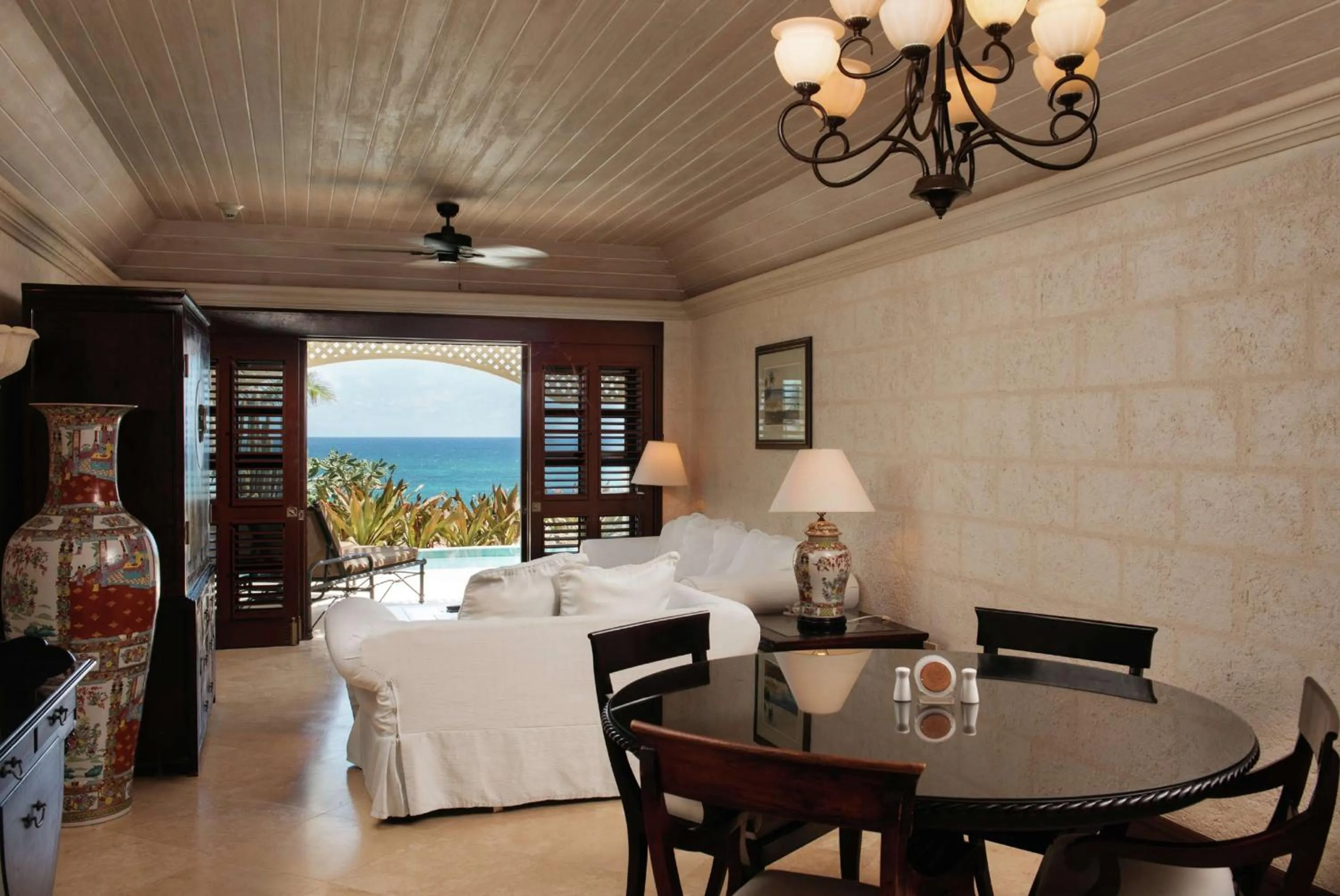 Living room in Hilton Grand Vacations Club The Crane Barbados