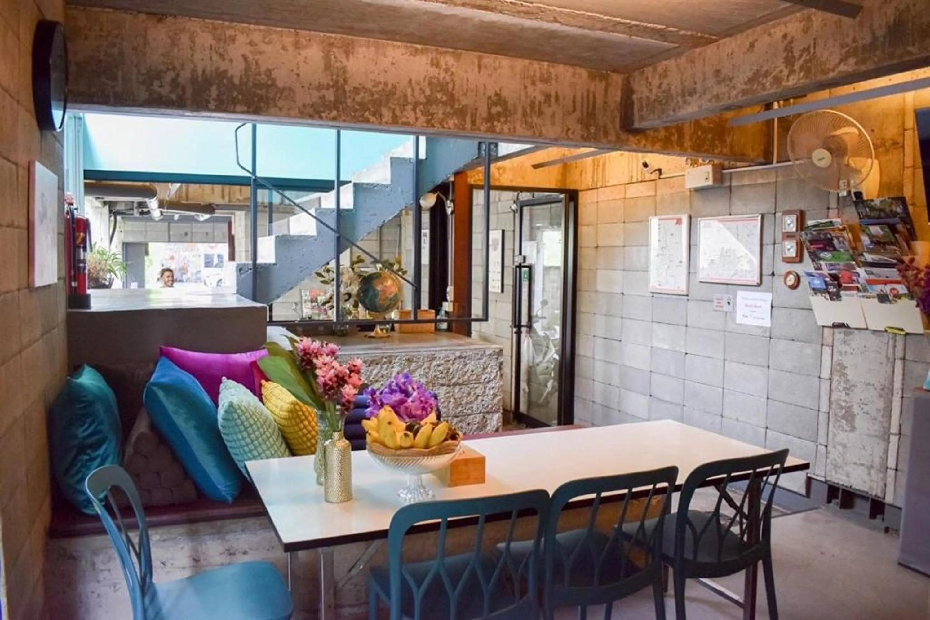 Living room in HeyHa House ChiangMai