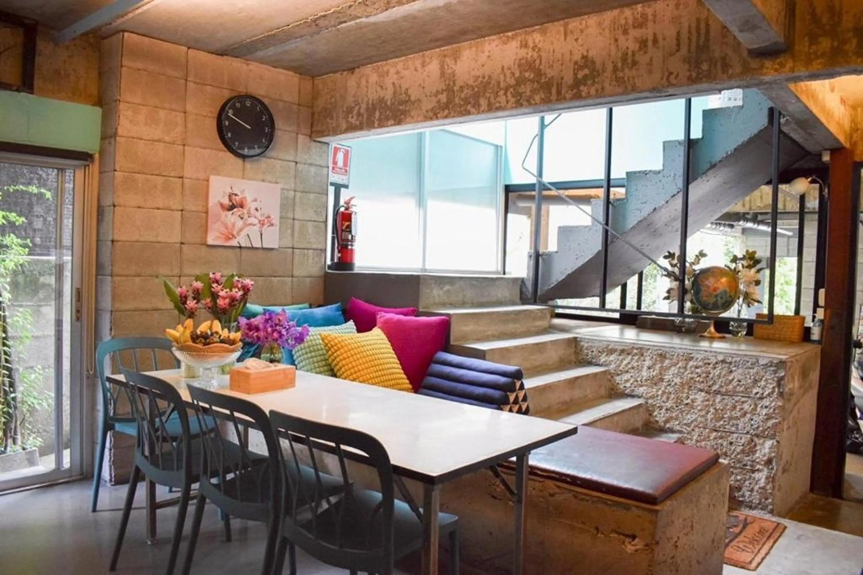 Seating area in HeyHa House ChiangMai