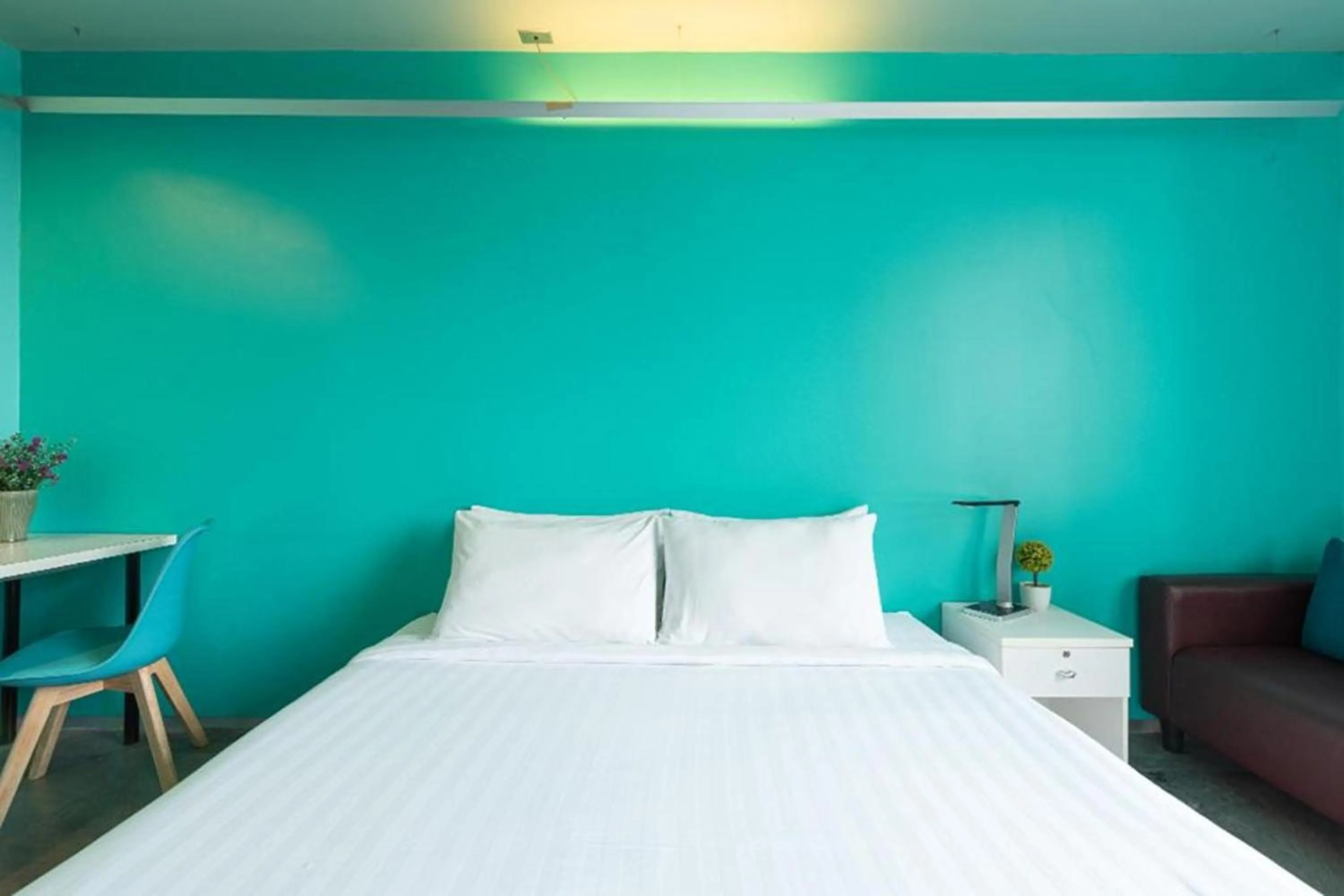 Bed in HeyHa House ChiangMai