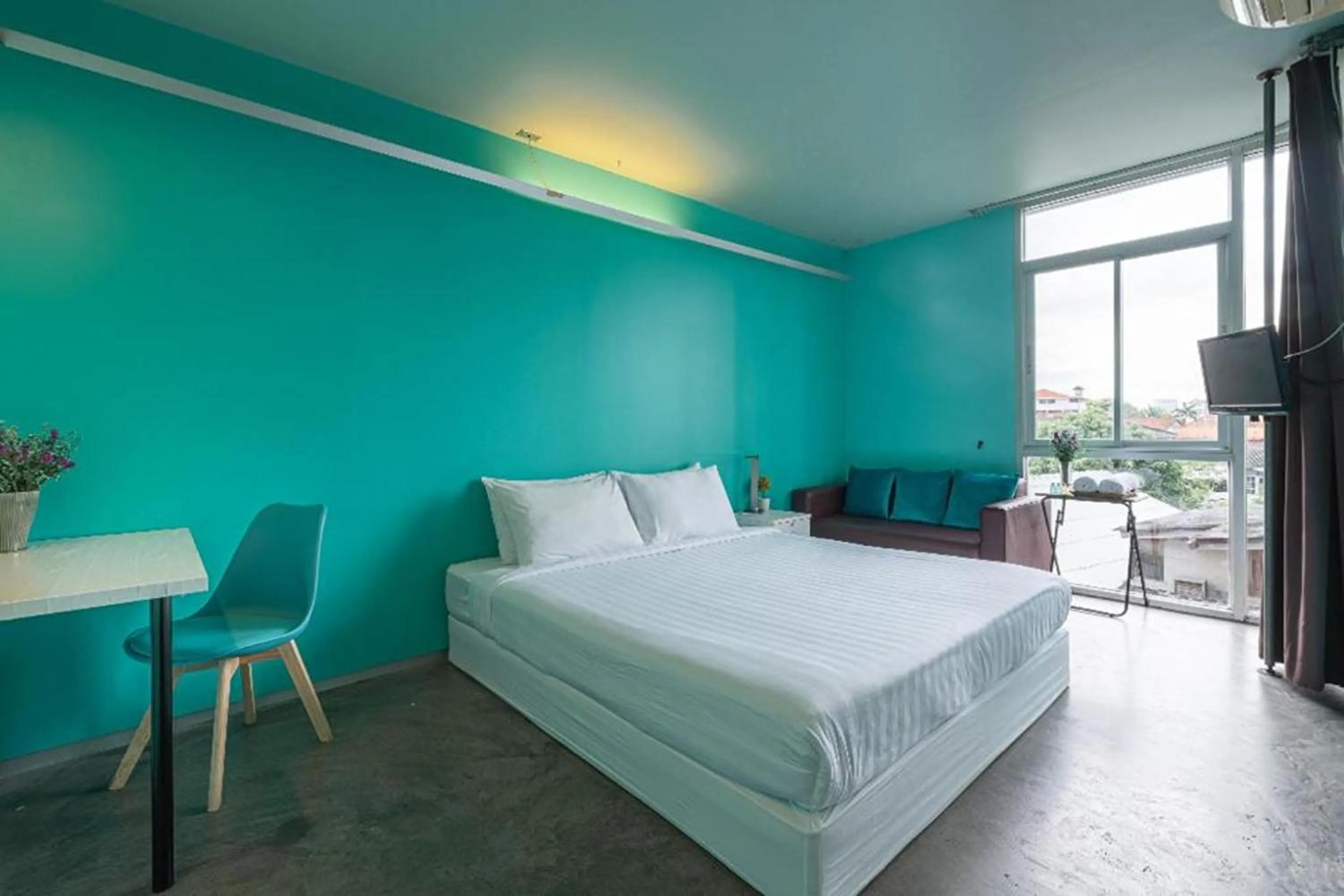 Bed in HeyHa House ChiangMai