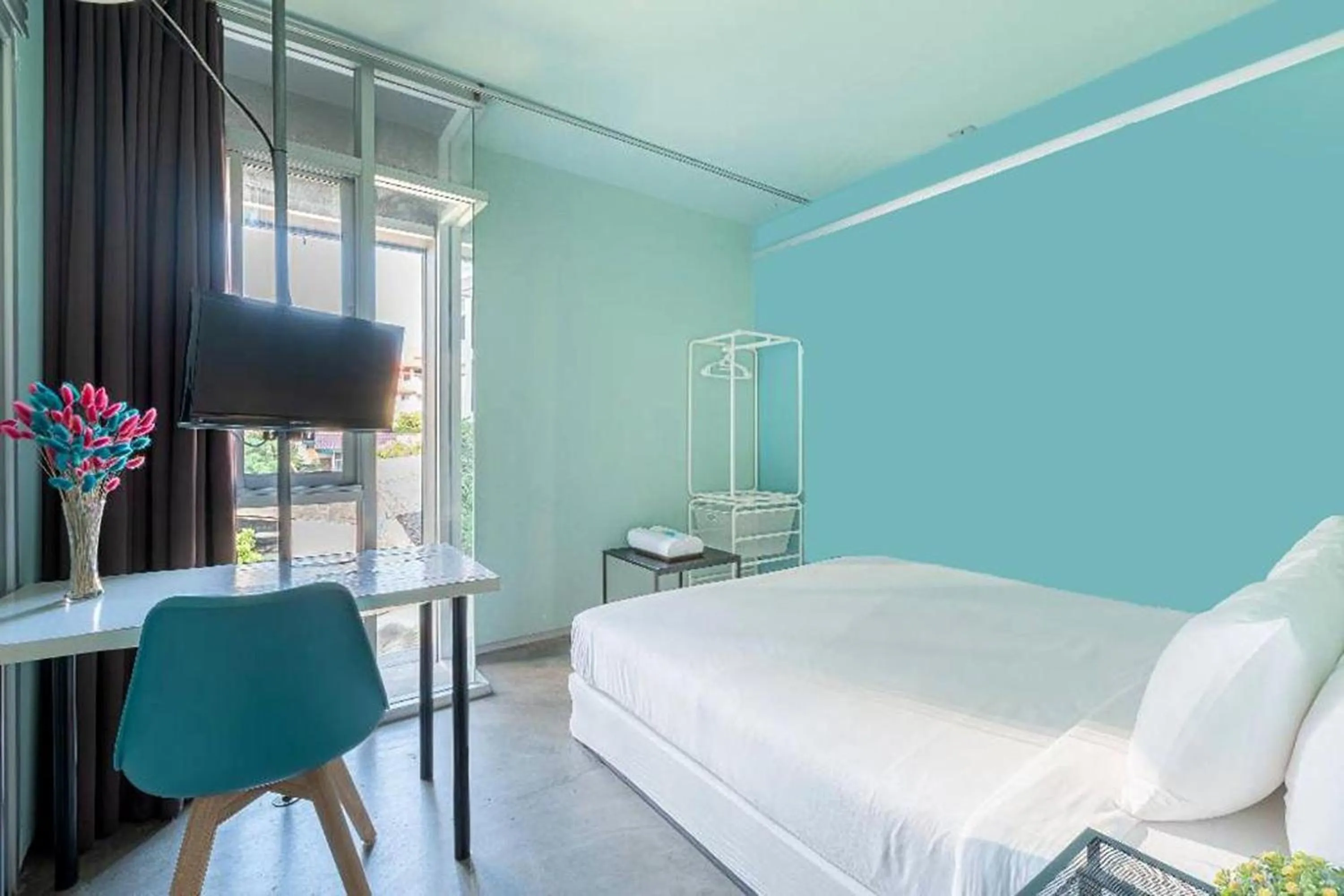 Bed in HeyHa House ChiangMai