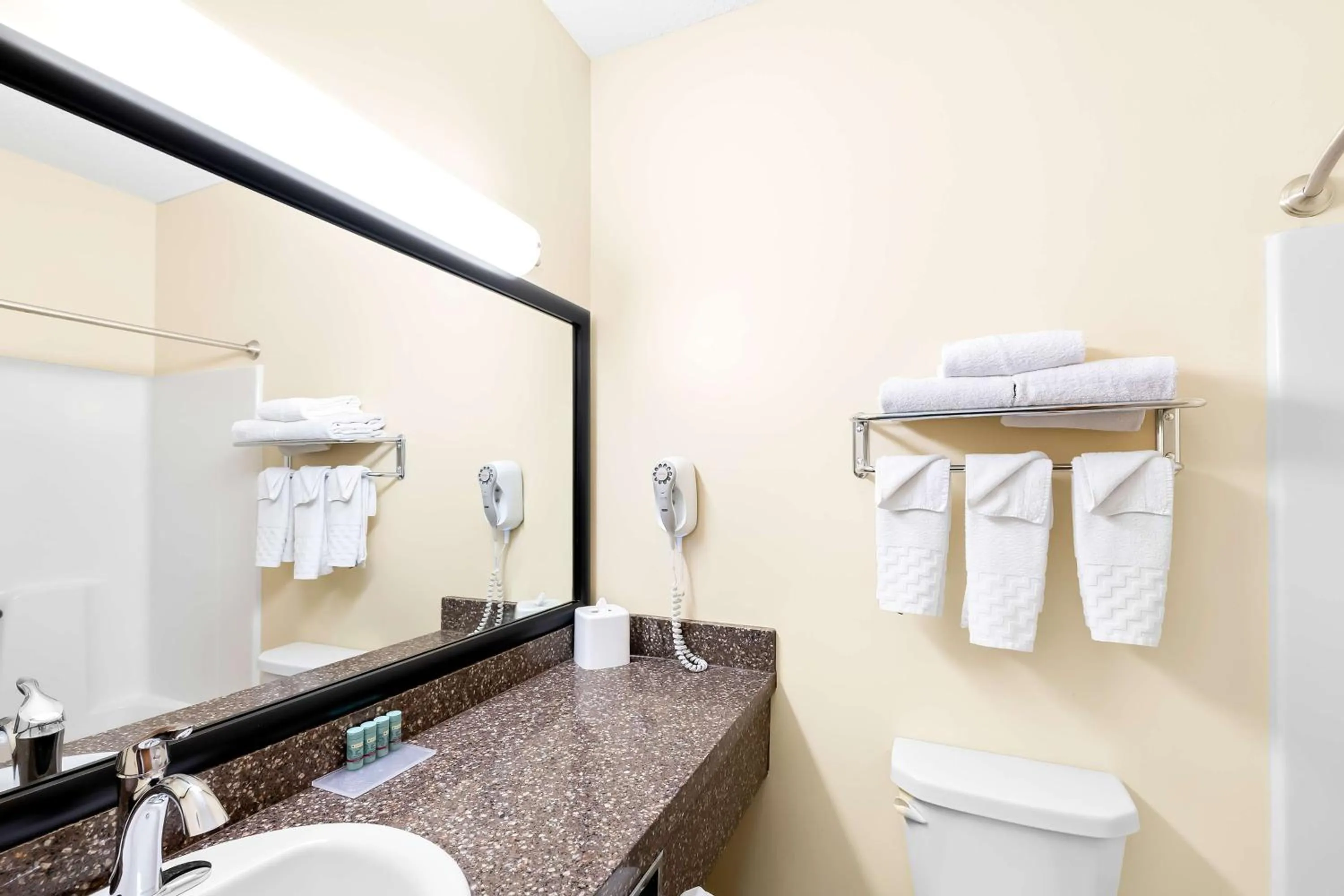 Bathroom in Best Western Nebraska City Inn