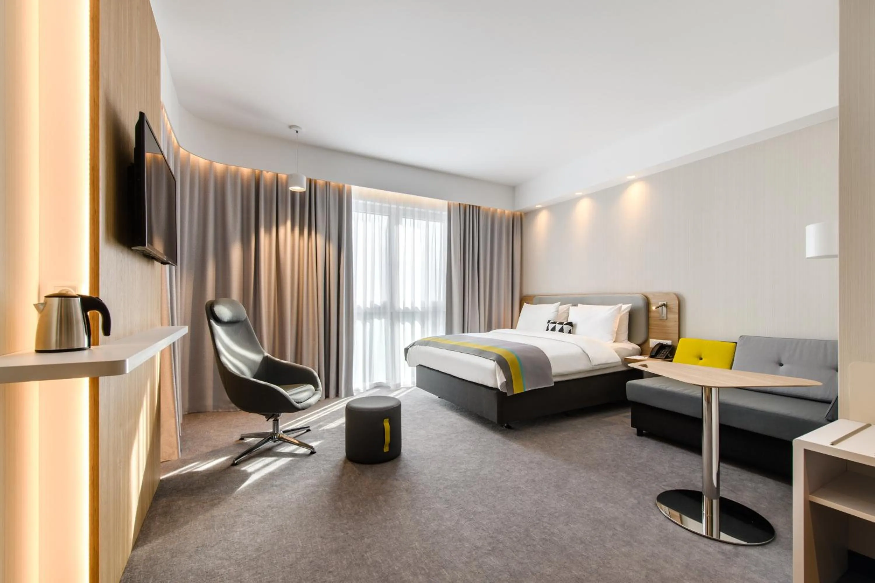 Photo of the whole room, Bed in Holiday Inn Express - Rzeszow Airport by IHG