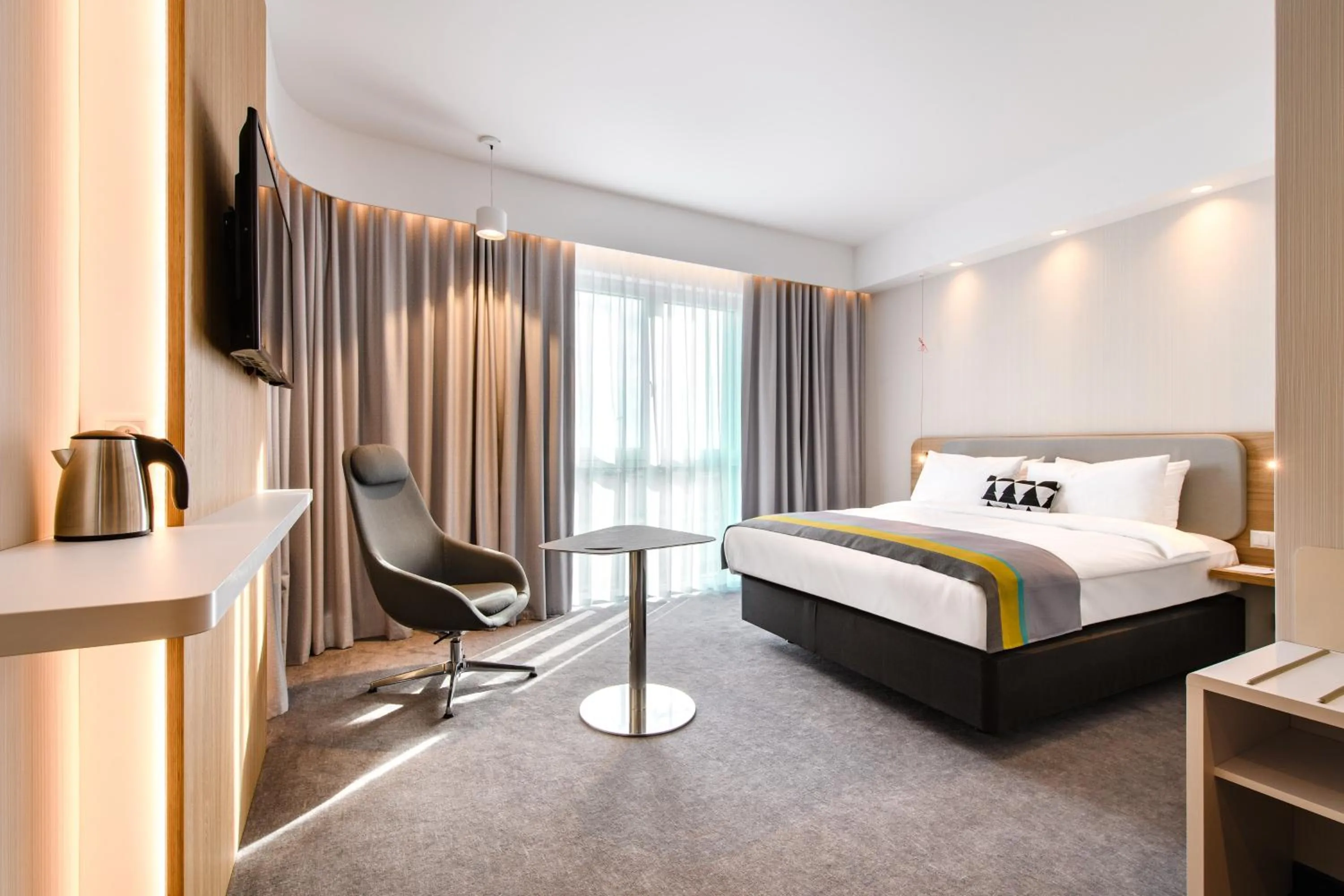 Photo of the whole room, Bed in Holiday Inn Express - Rzeszow Airport by IHG