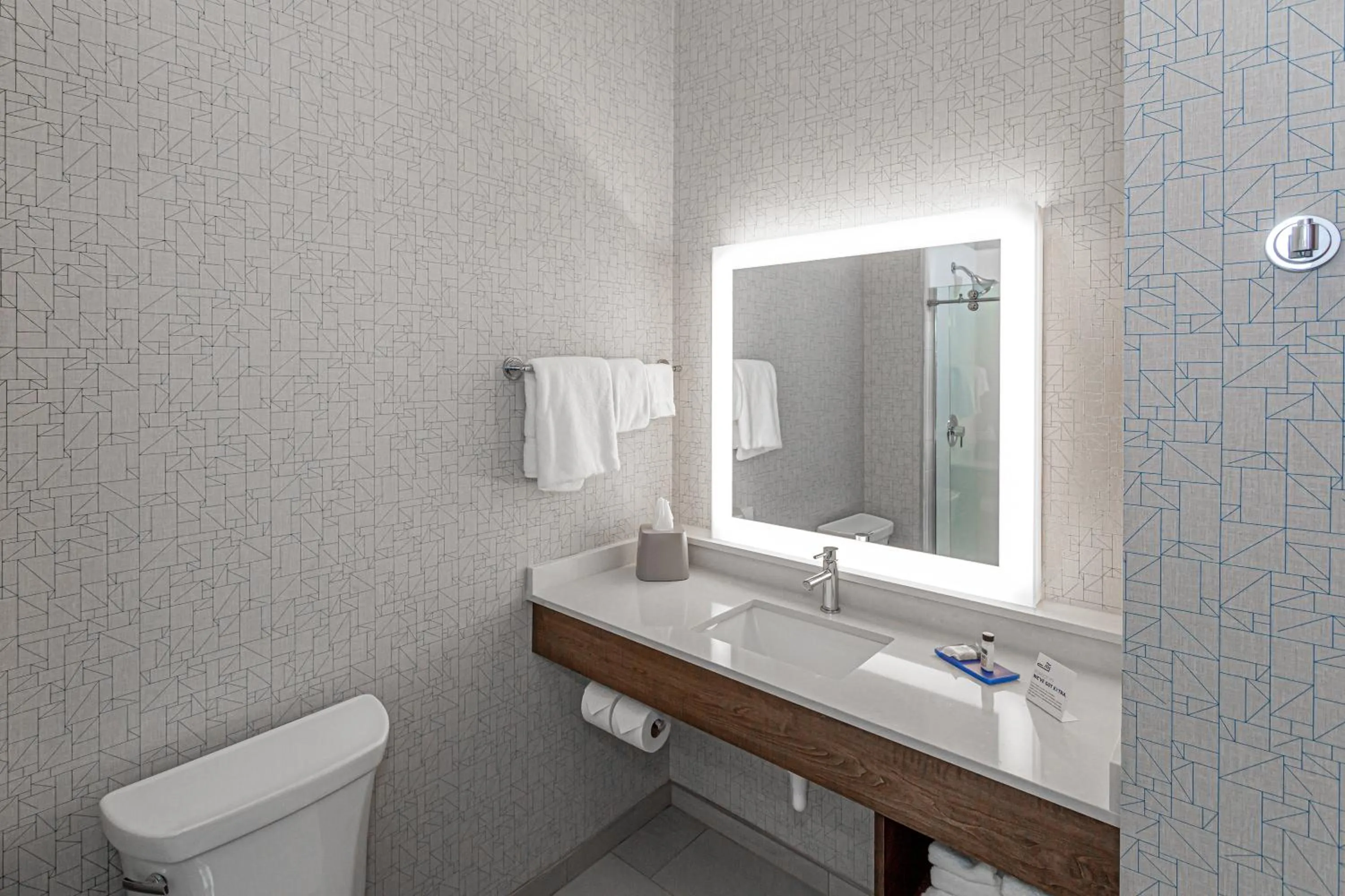 Bathroom in Holiday Inn Express & Suites - Columbus - Worthington by IHG