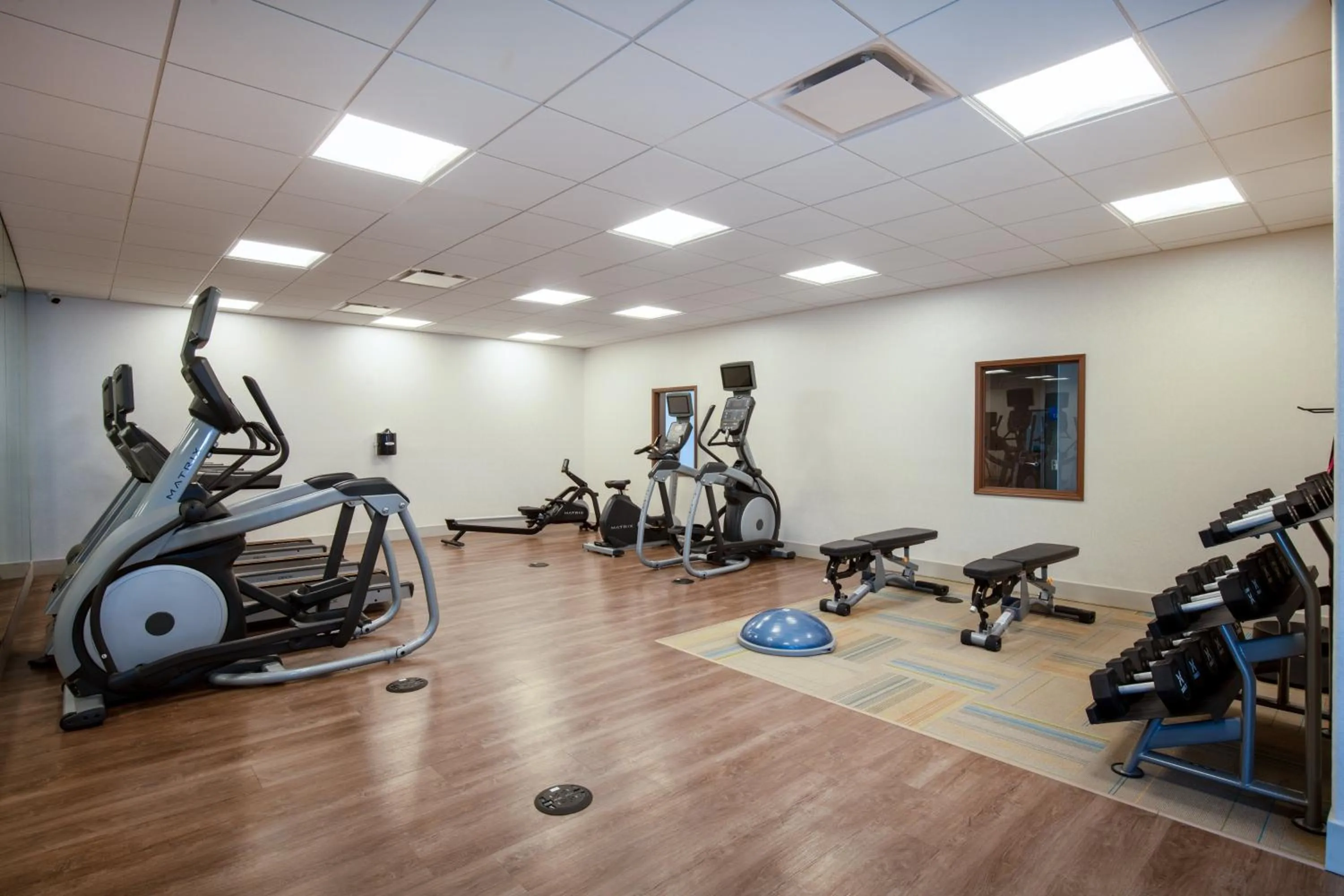 Fitness centre/facilities in Holiday Inn Express & Suites - Beloit by IHG