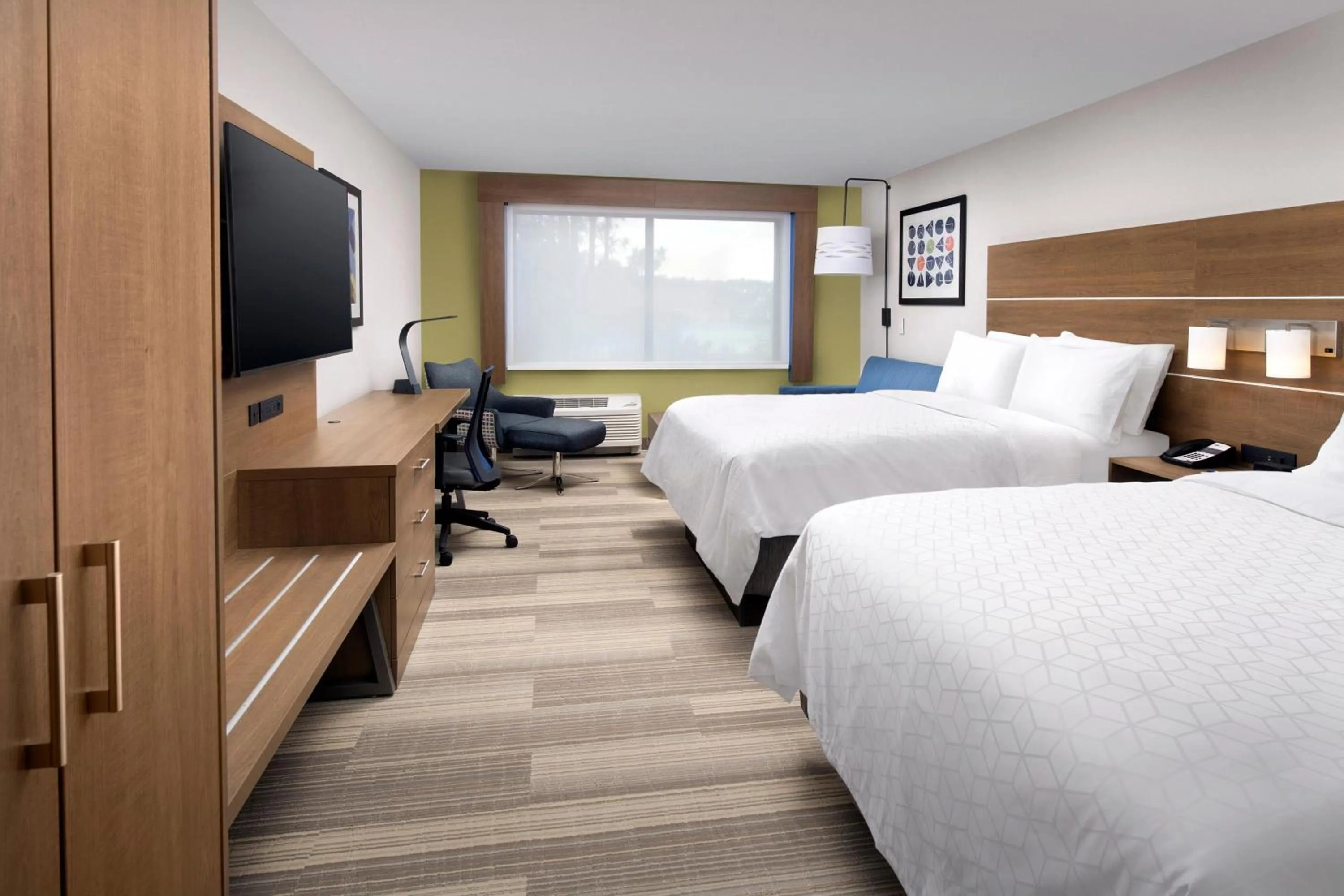 Bedroom, Bed in Holiday Inn Express & Suites Kingsland I-95-Naval Base Area by IHG