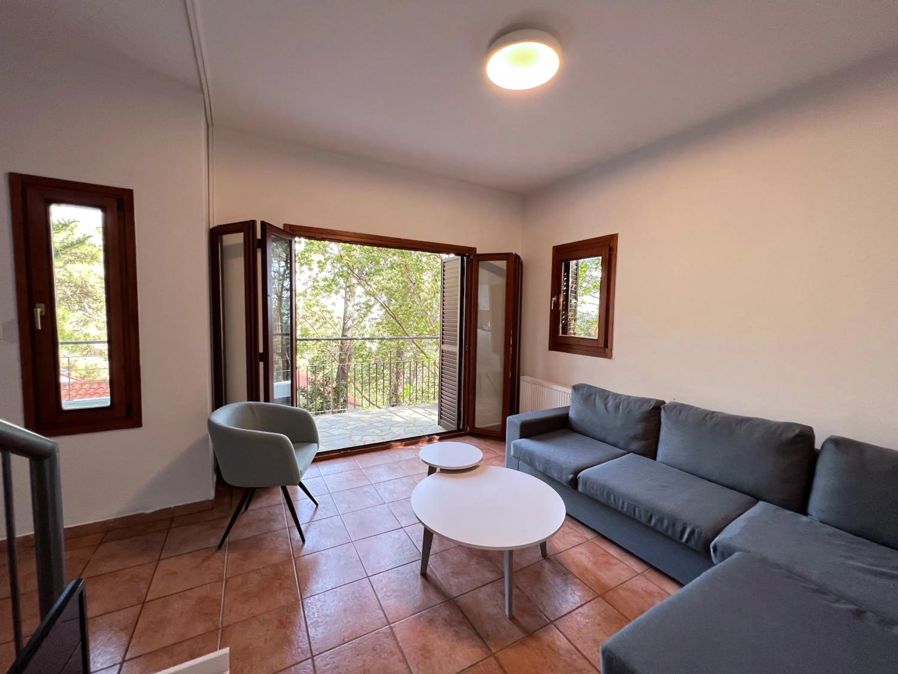 Living room in POED Residences