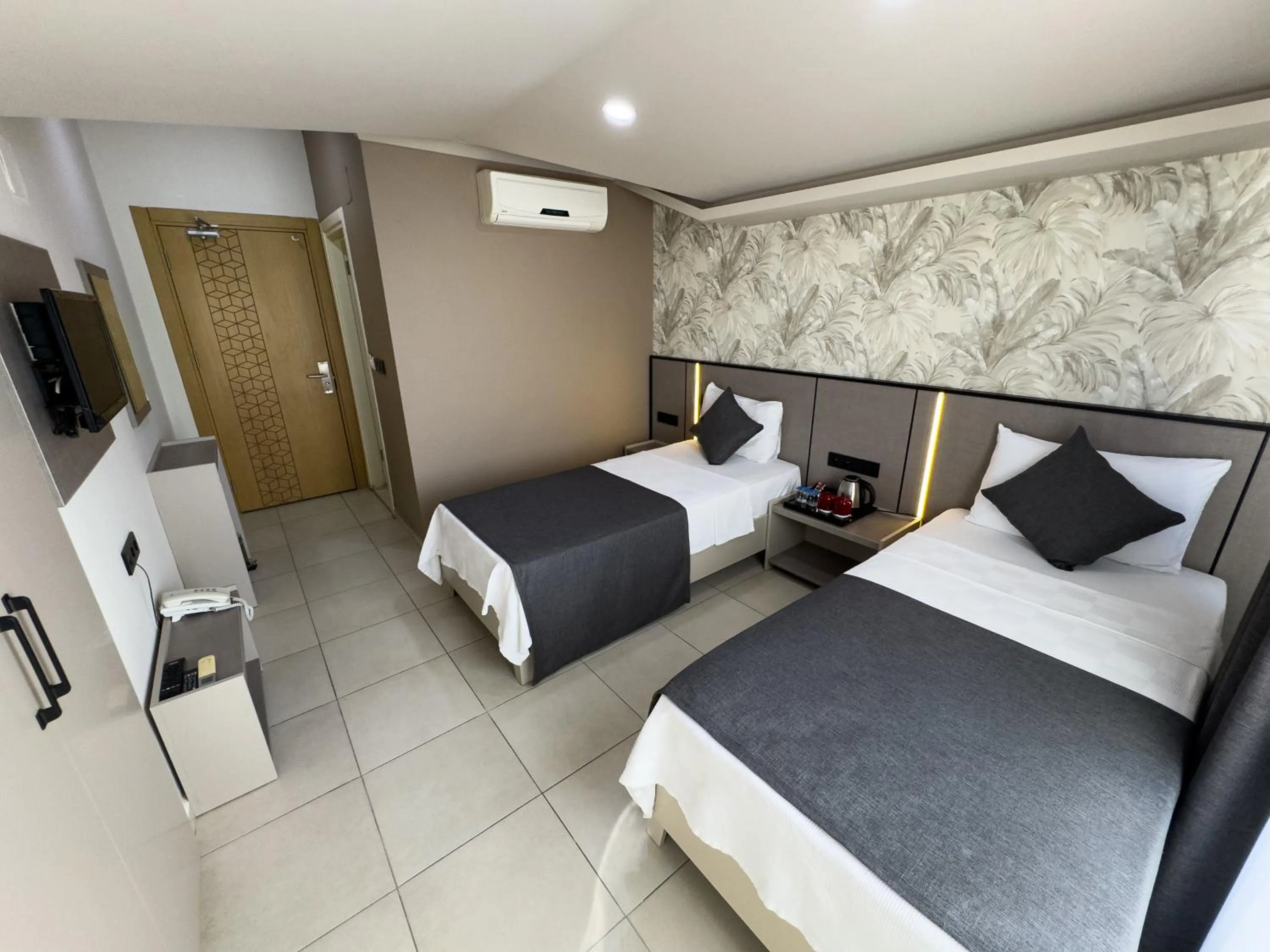 Bed in Sardunya Hotel