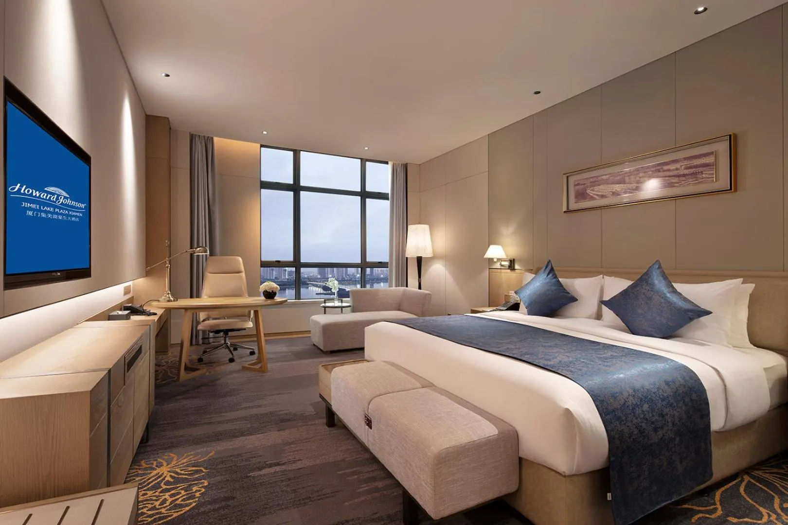 bunk bed, Bed in Howard Johnson by Wyndham Jimei Lake Plaza Xiamen