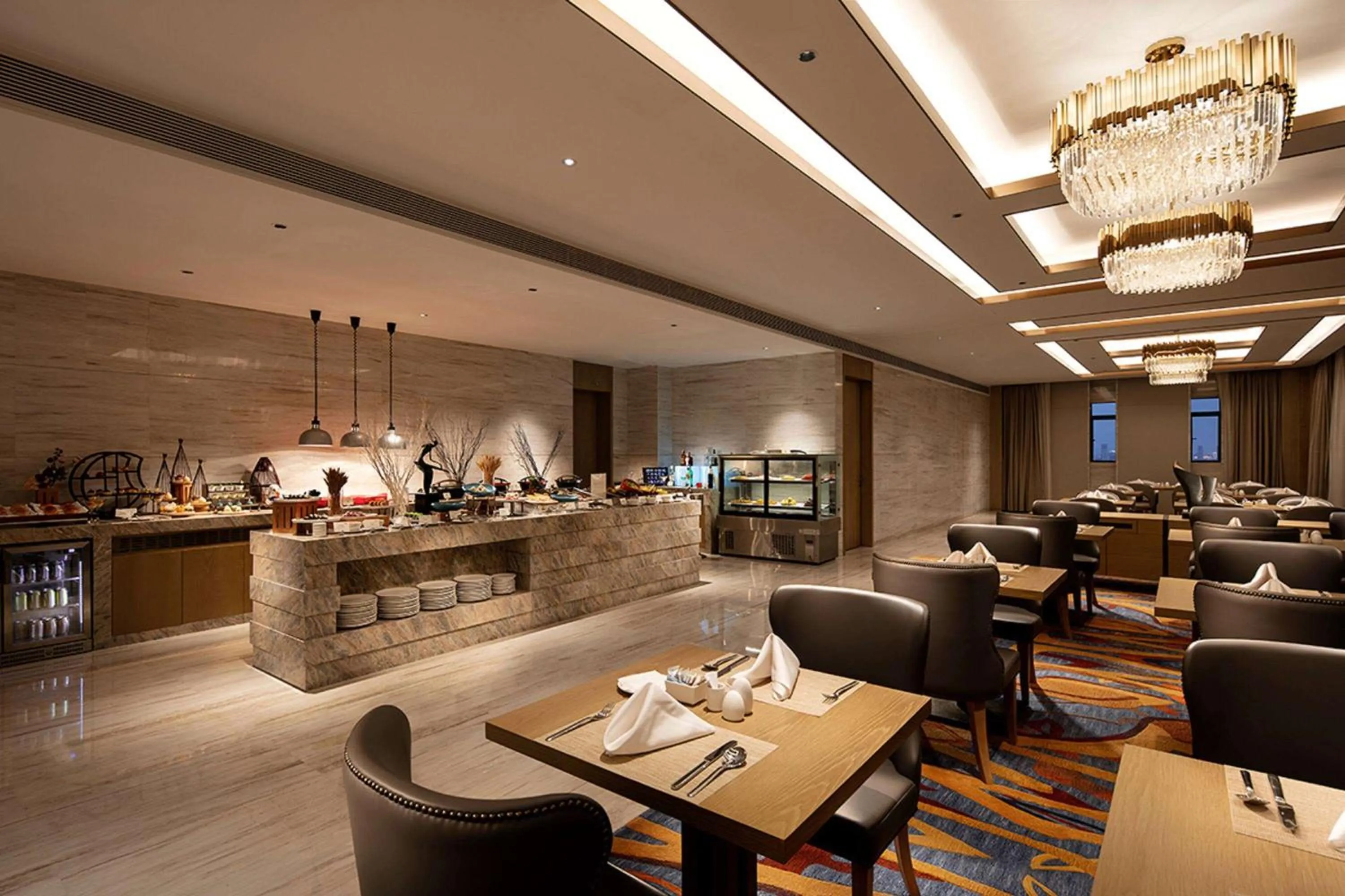 Restaurant/places to eat in Howard Johnson by Wyndham Jimei Lake Plaza Xiamen