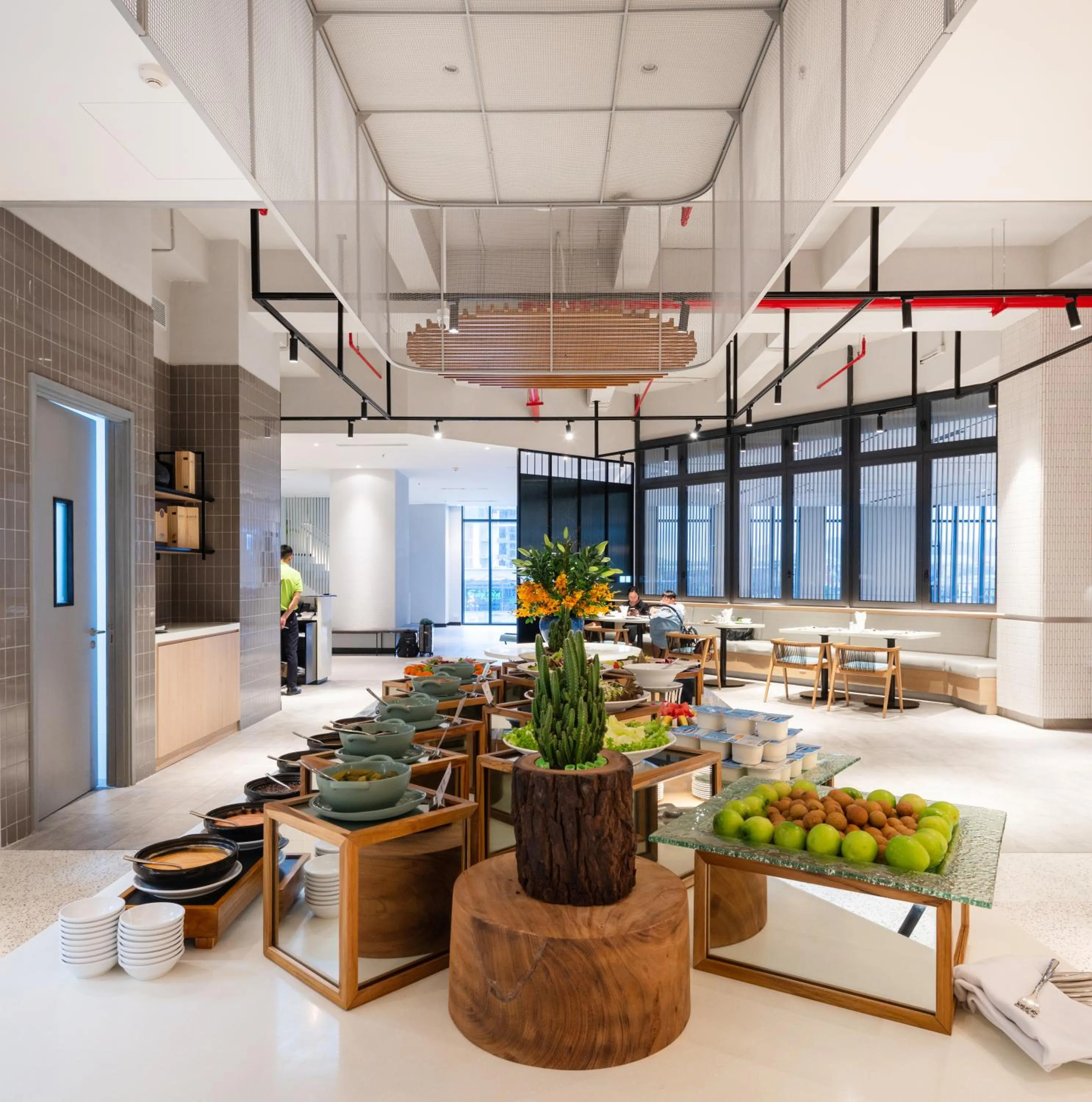 Buffet breakfast in Anya Beach Hotel Quy Nhon