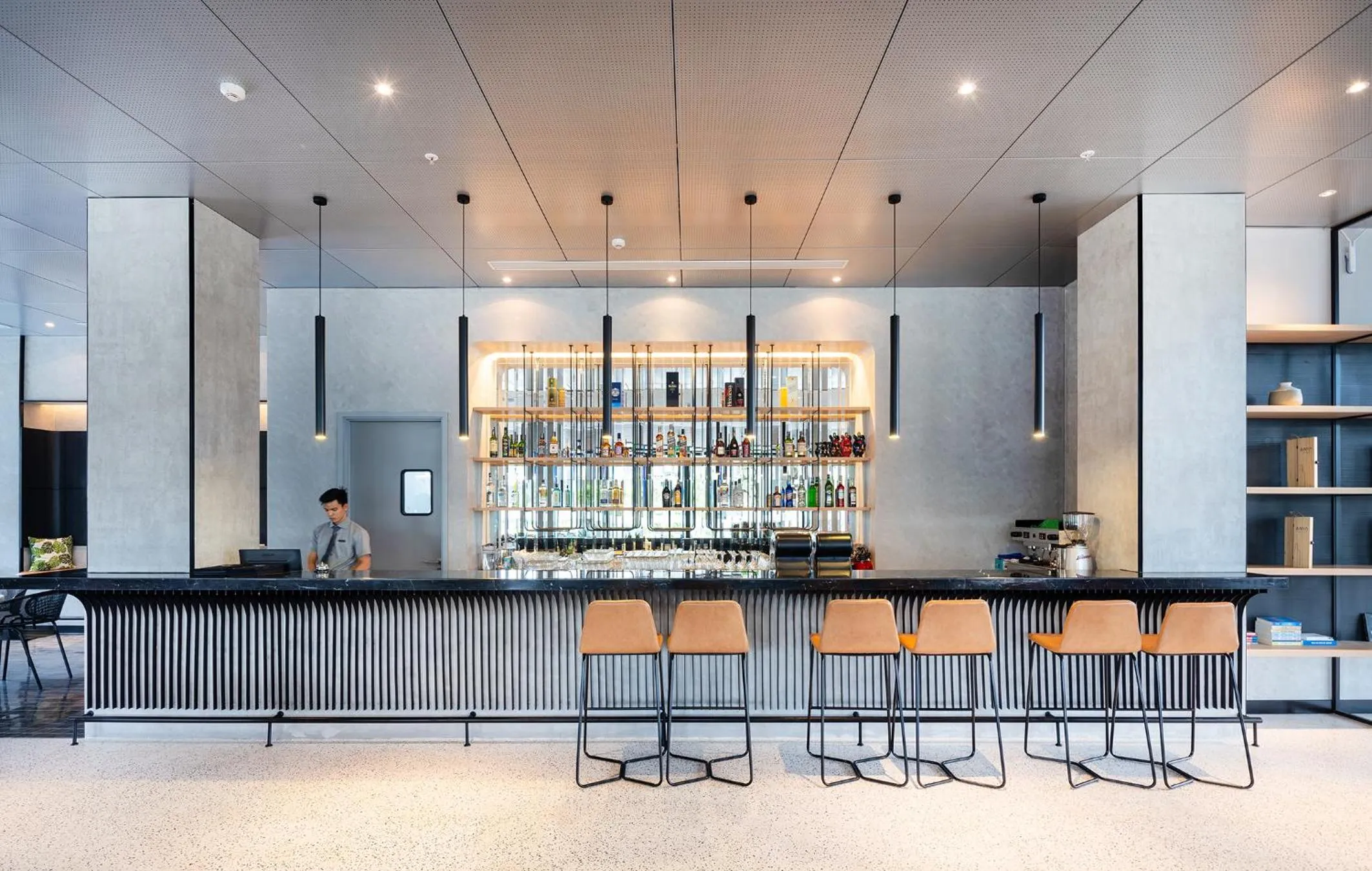 Lounge or bar in Anya Beach Hotel Quy Nhon