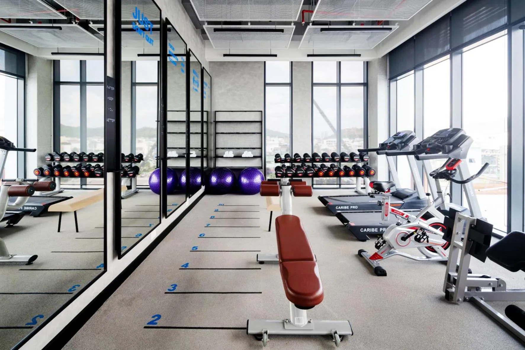 Fitness centre/facilities in Anya Beach Hotel Quy Nhon