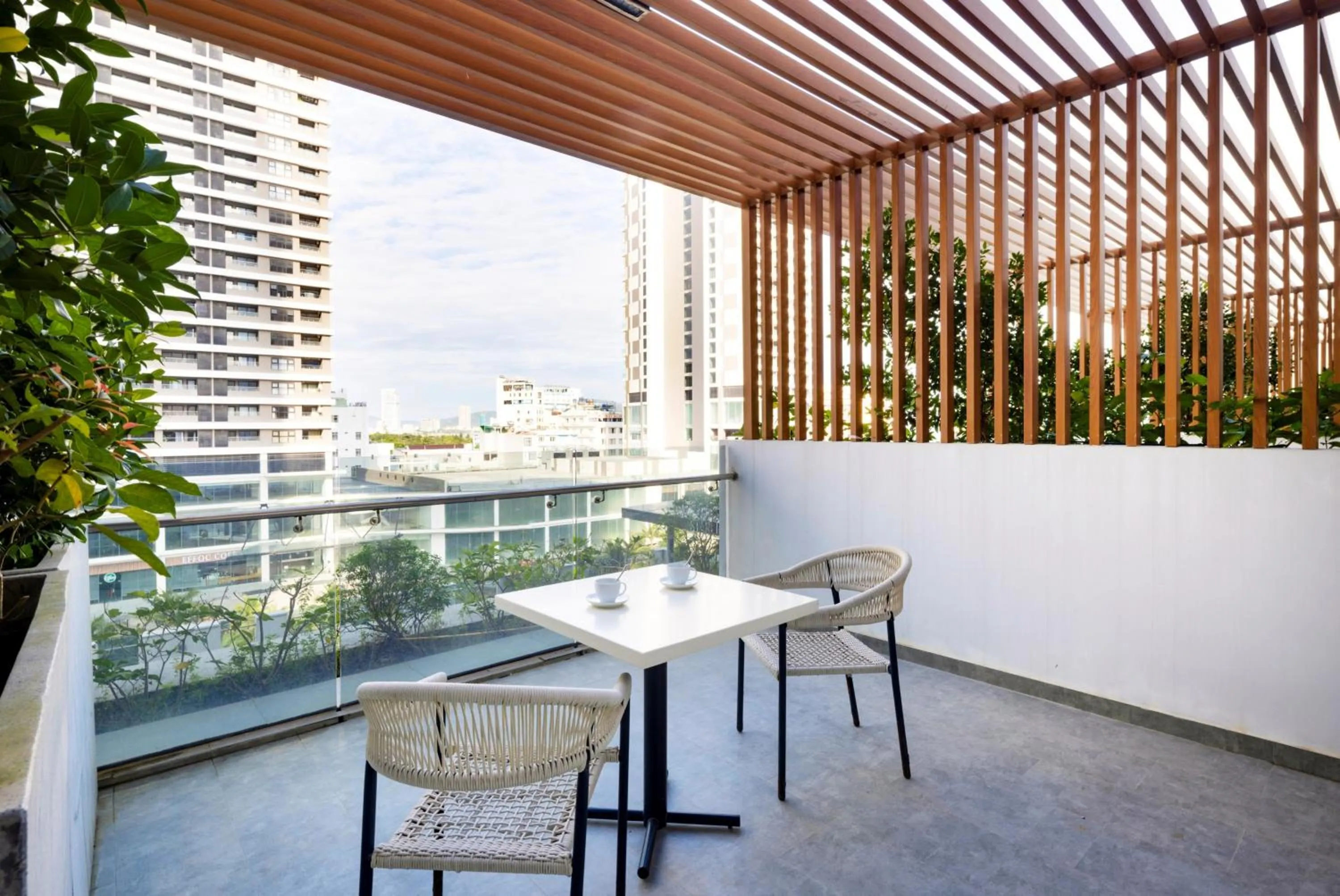 Balcony/Terrace in Anya Beach Hotel Quy Nhon