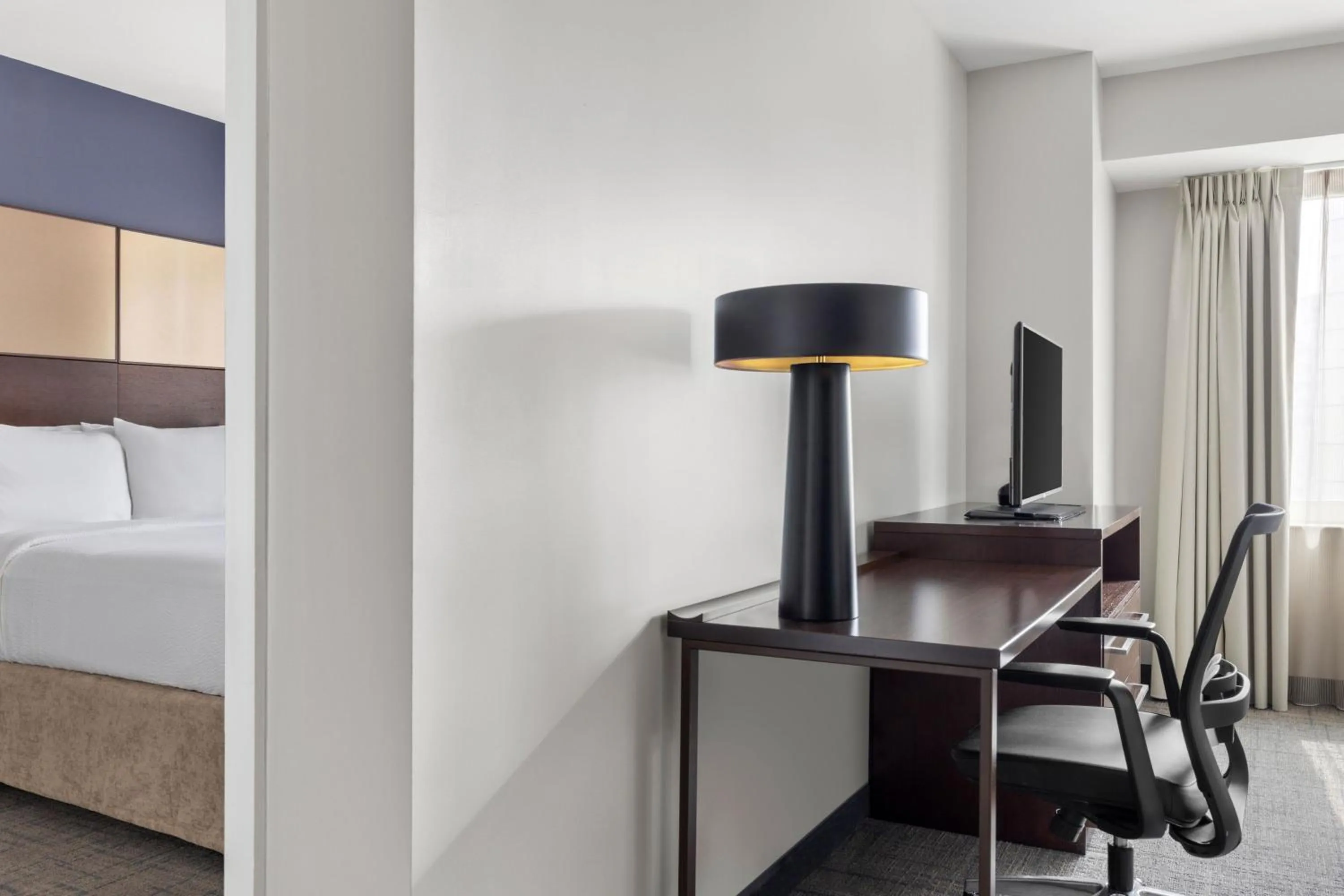 Bedroom, Bed in Residence Inn by Marriott The Bronx at Metro Center Atrium