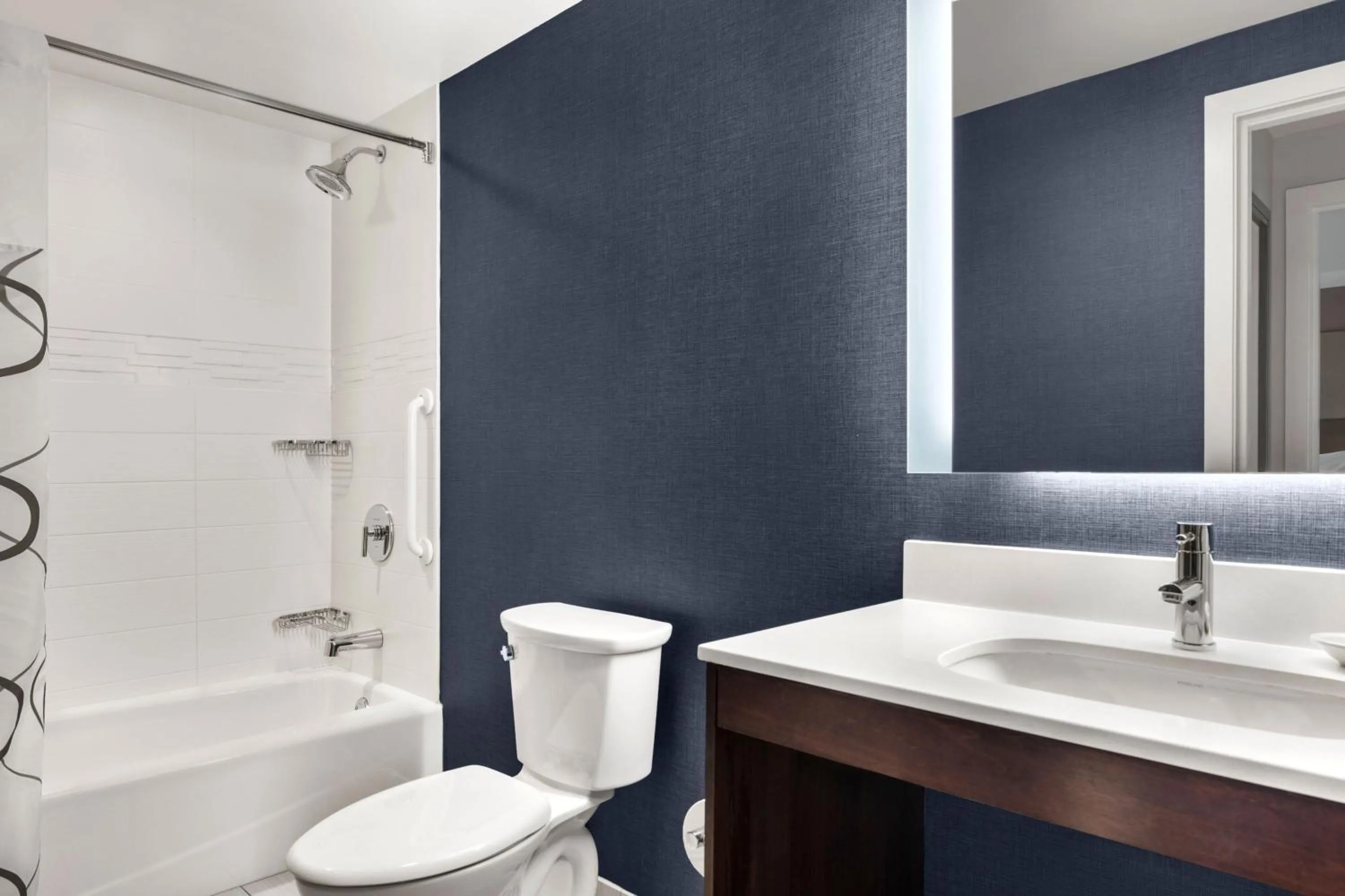 Bathroom in Residence Inn by Marriott The Bronx at Metro Center Atrium