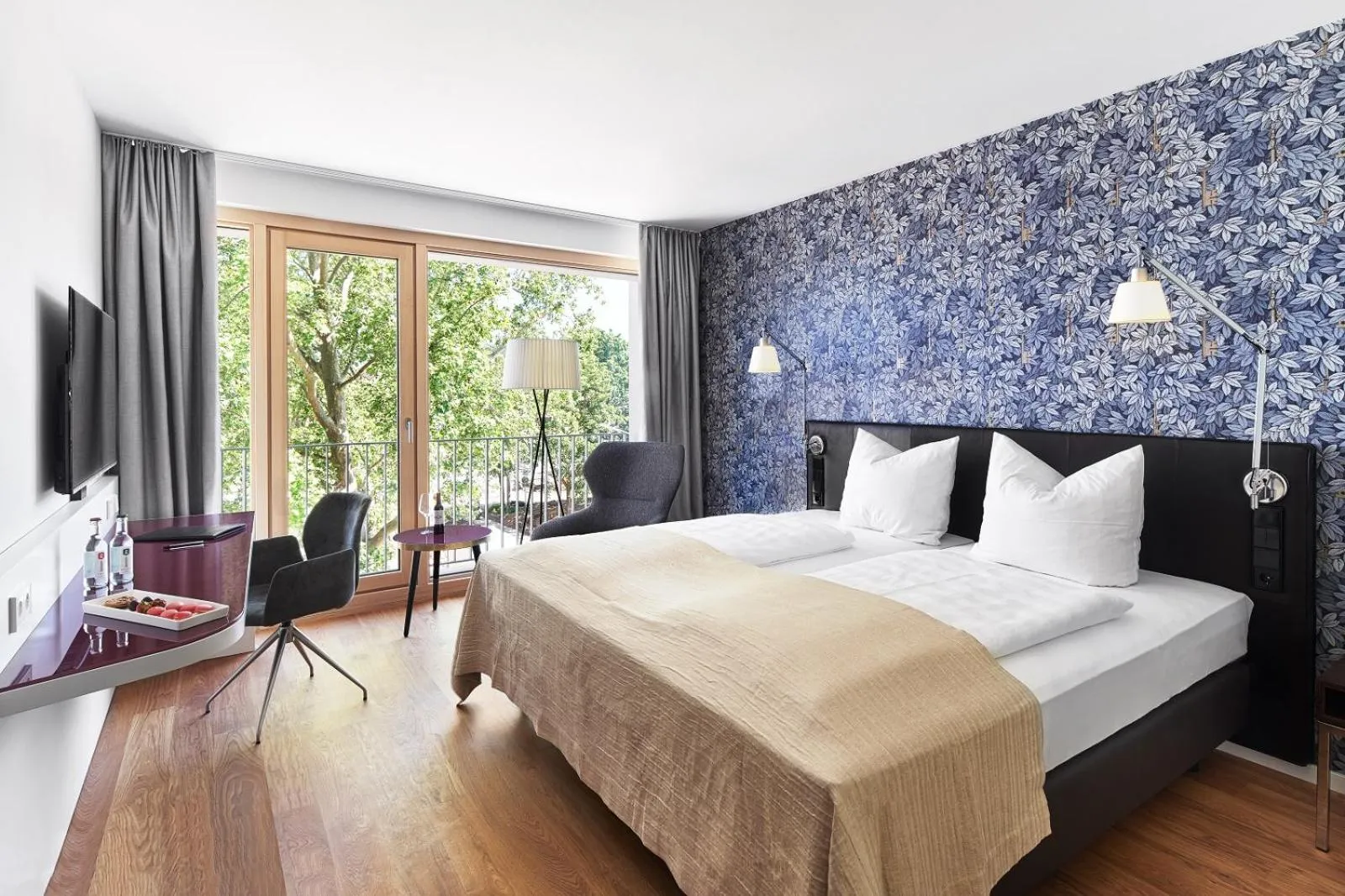 Bed in Parkhotel Heilbronn