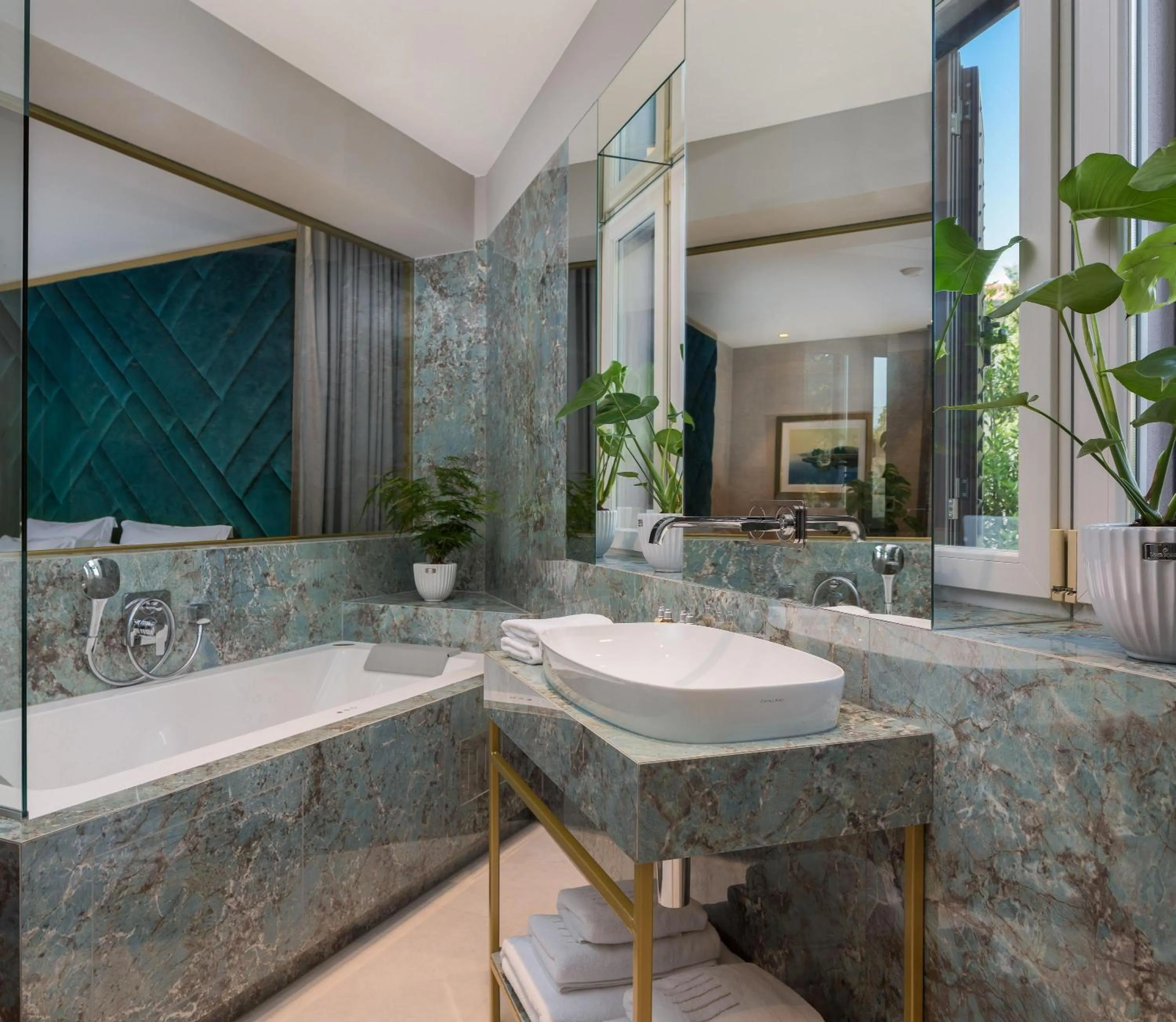 Bathroom in Five Elements Luxury Rooms