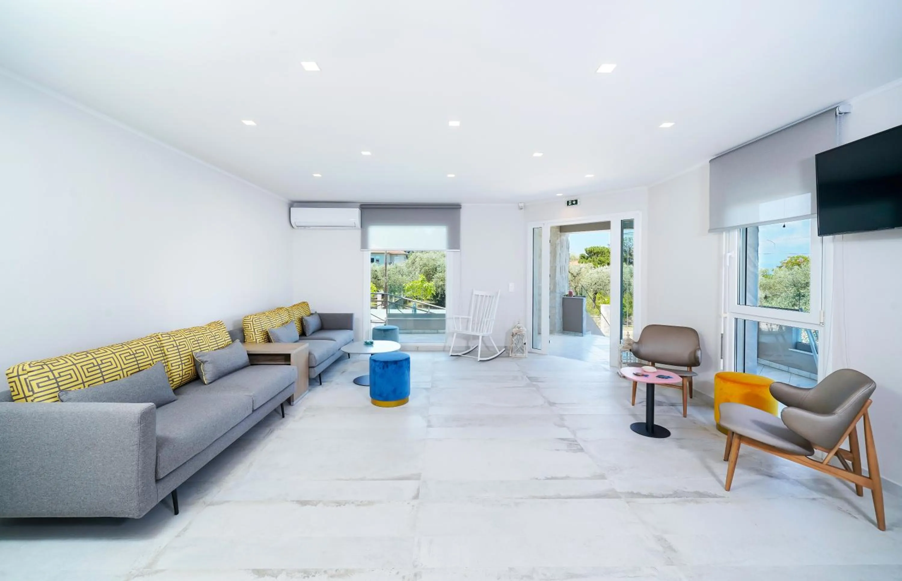 Lobby or reception in Iliomagic Luxury Suites Thassos