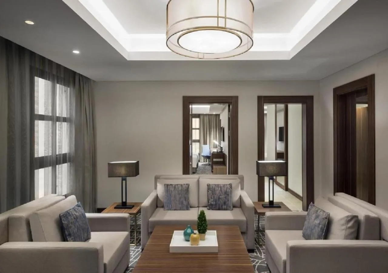 Living room in Park Inn by Radisson Makkah Aziziyah