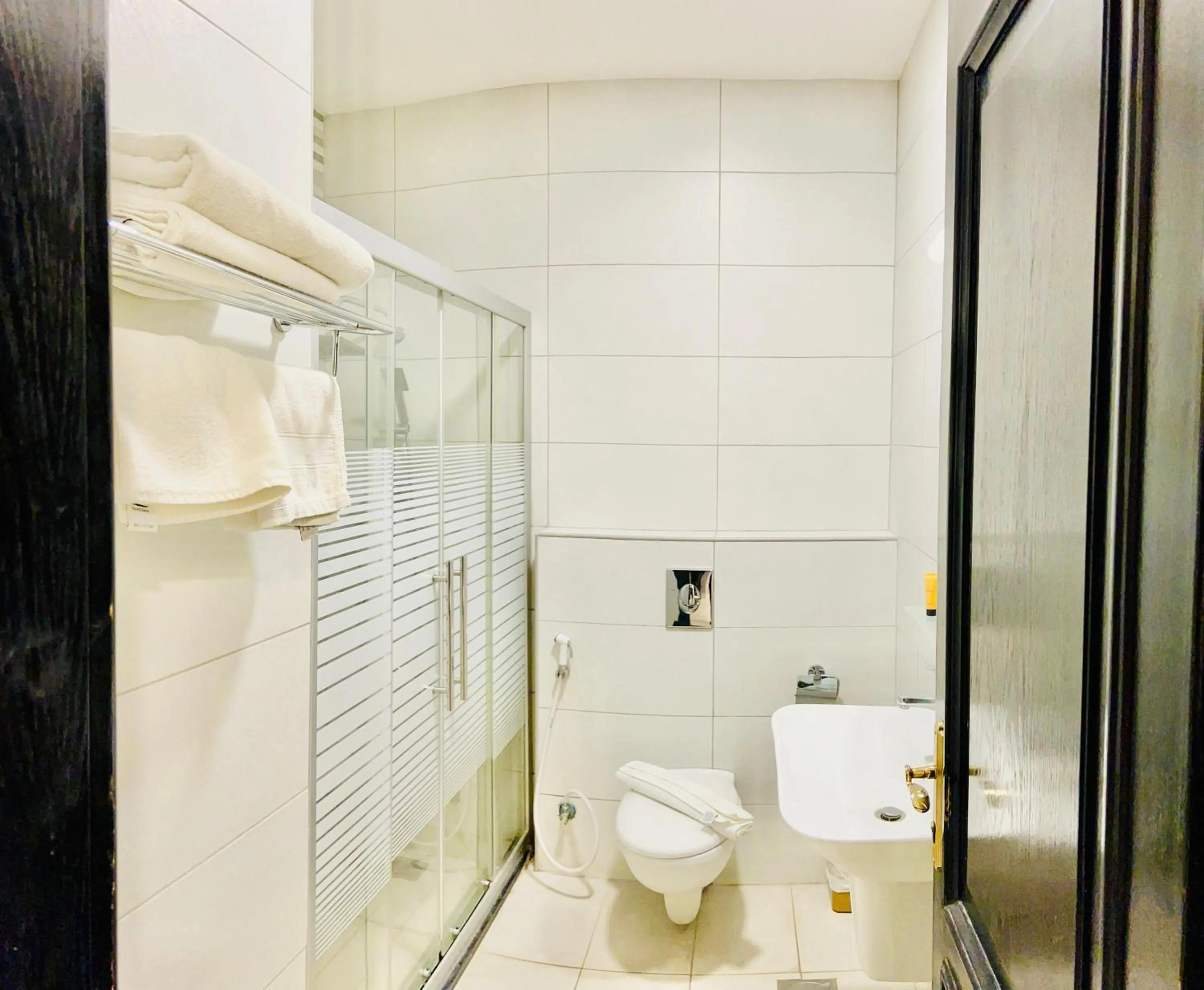 Shower in Panorama Amman Hotel