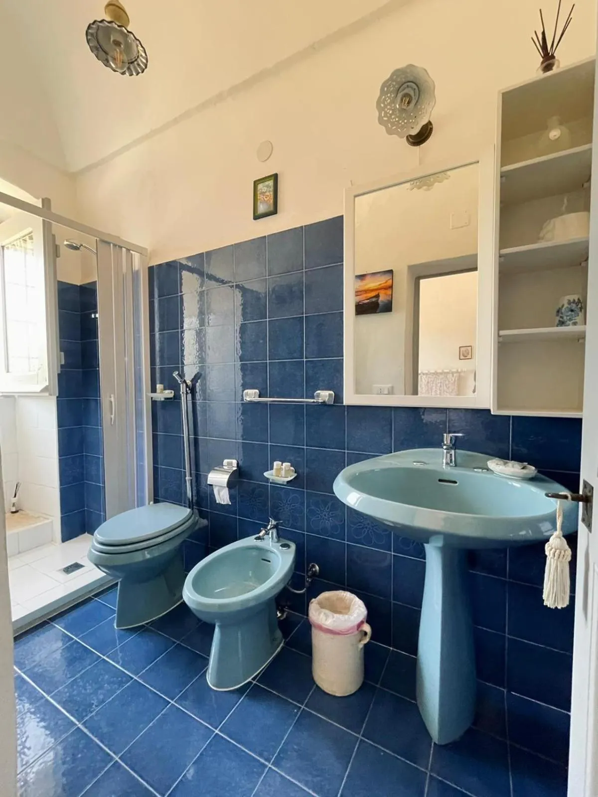 Shower in B&B Nonno Ciccio