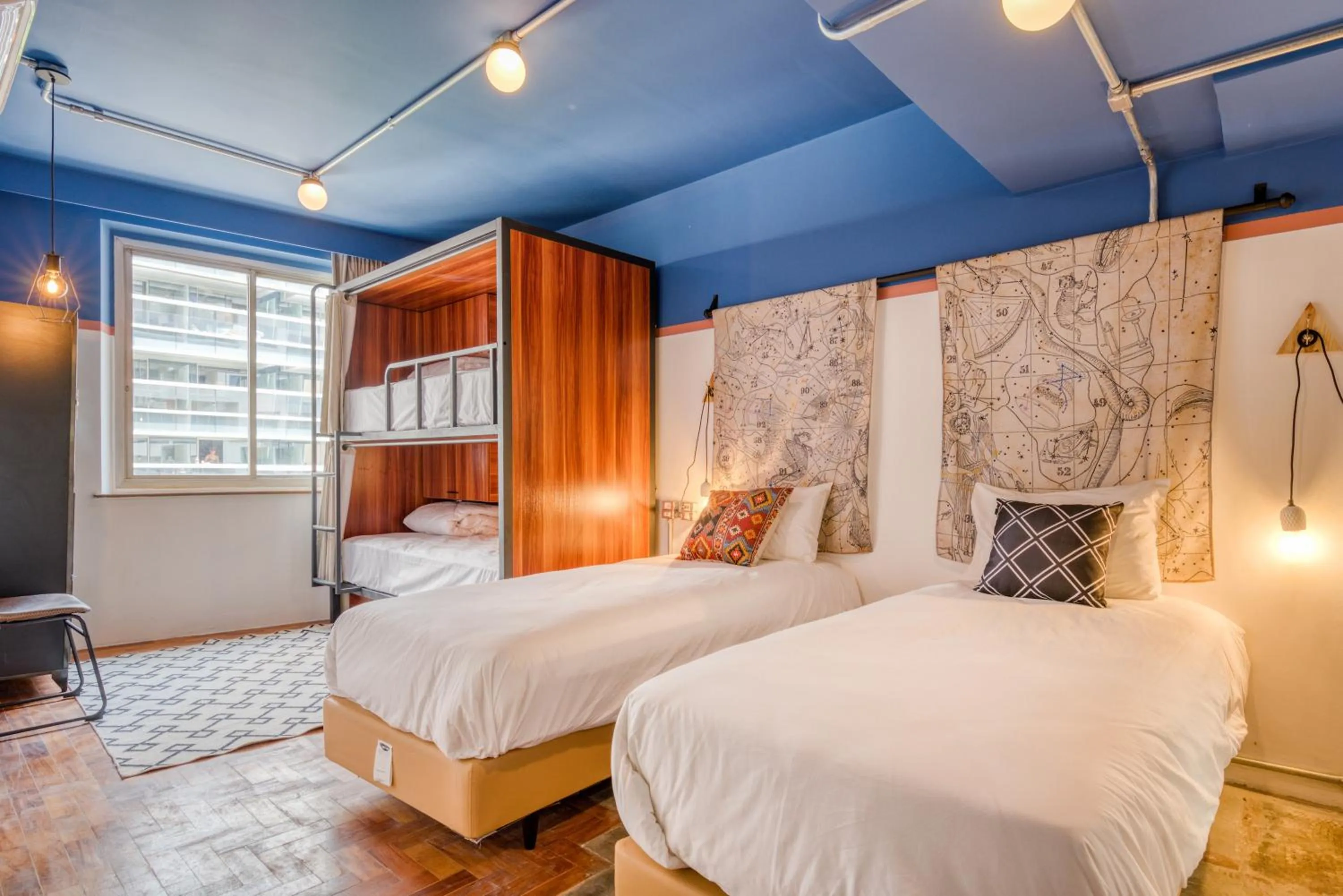 Bed in Selina Aurora Sao Paulo