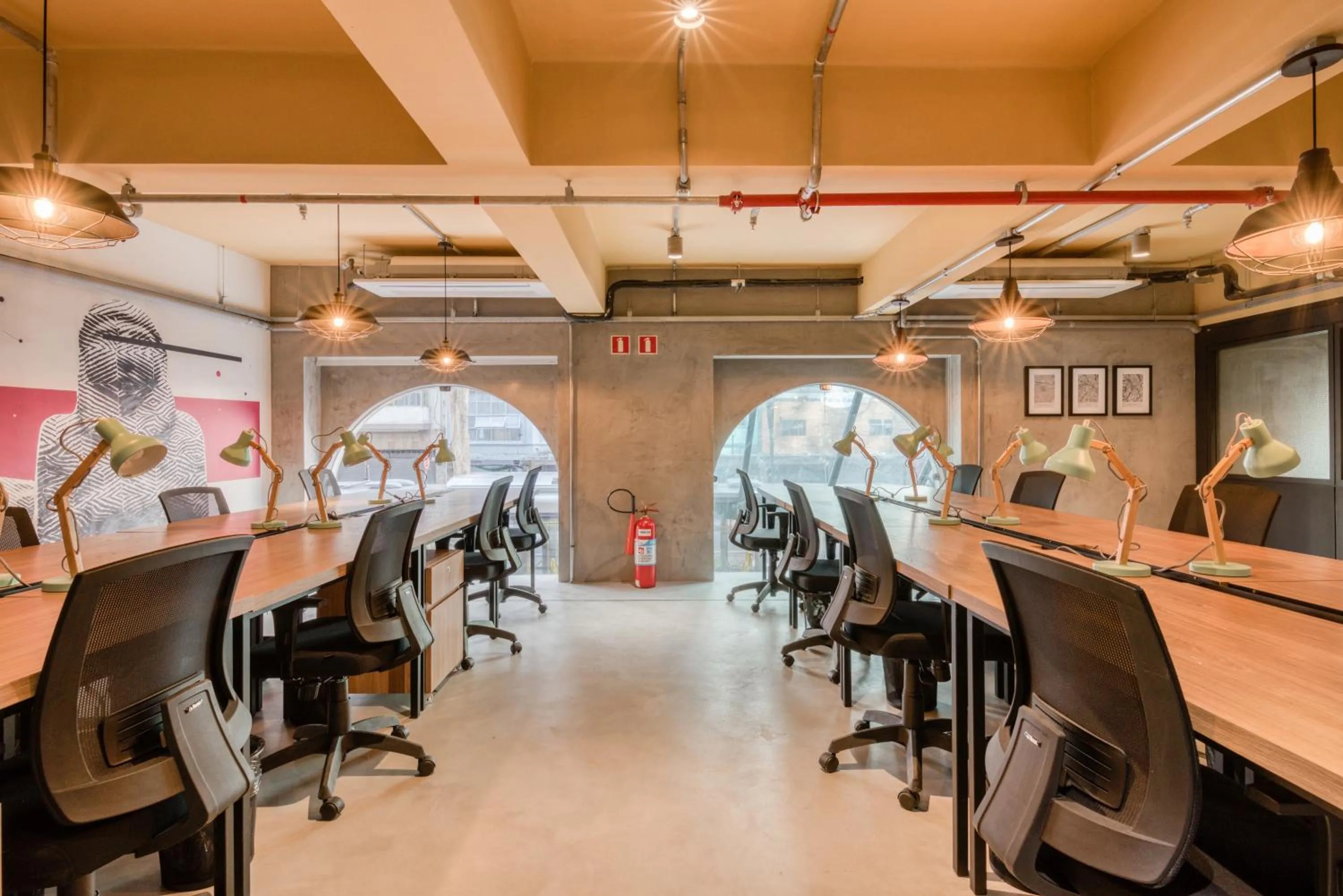 Business facilities in Selina Aurora Sao Paulo