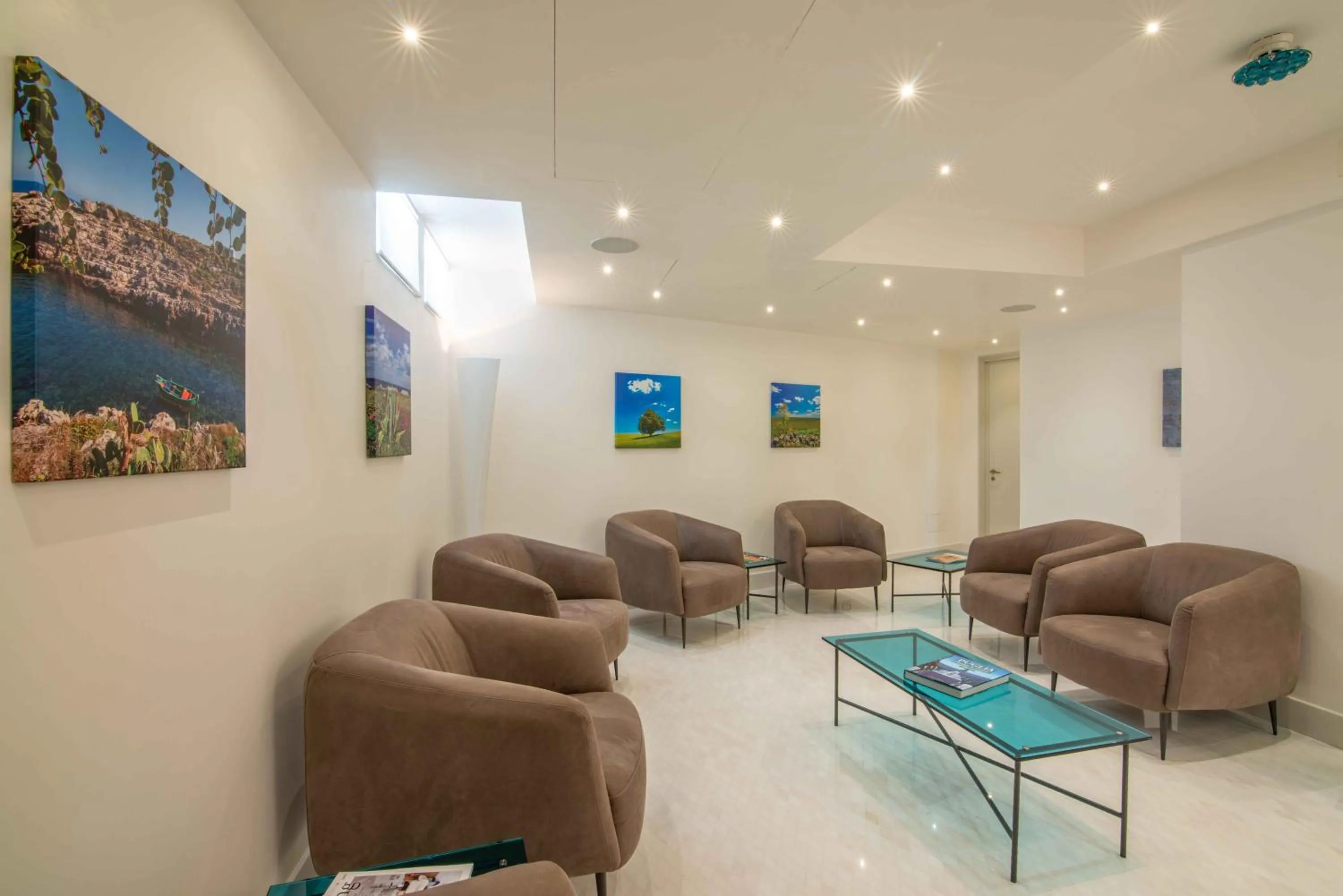 Living room in Hotel Grotta Palazzese