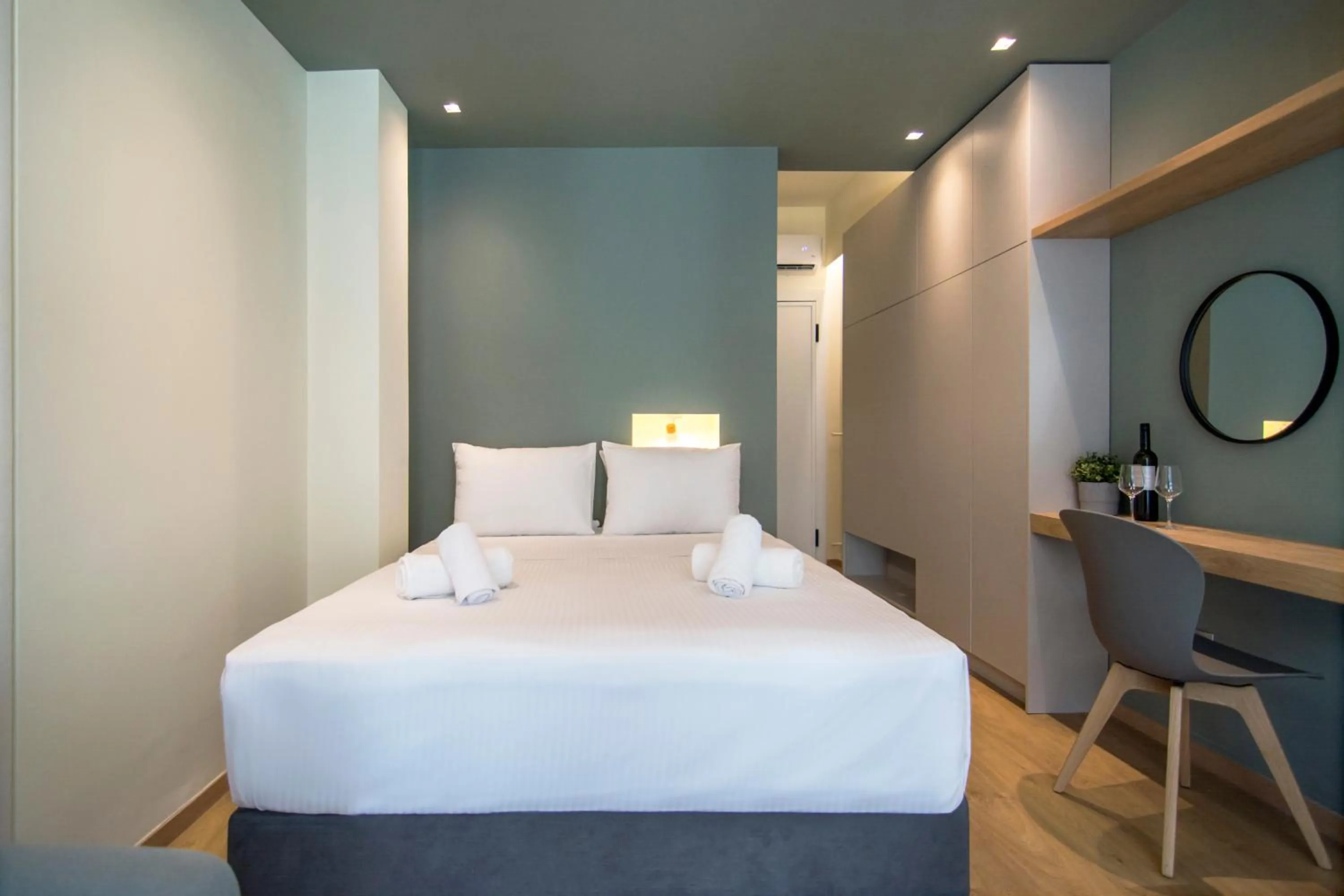 Bedroom, Bed in Kolokotroni Lofts Syntagma