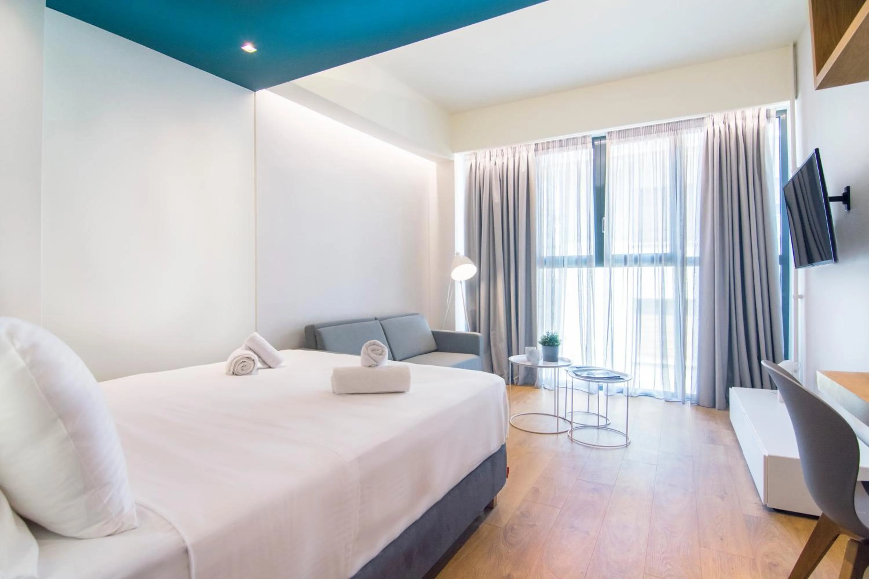 Bedroom, Bed in Kolokotroni Lofts Syntagma