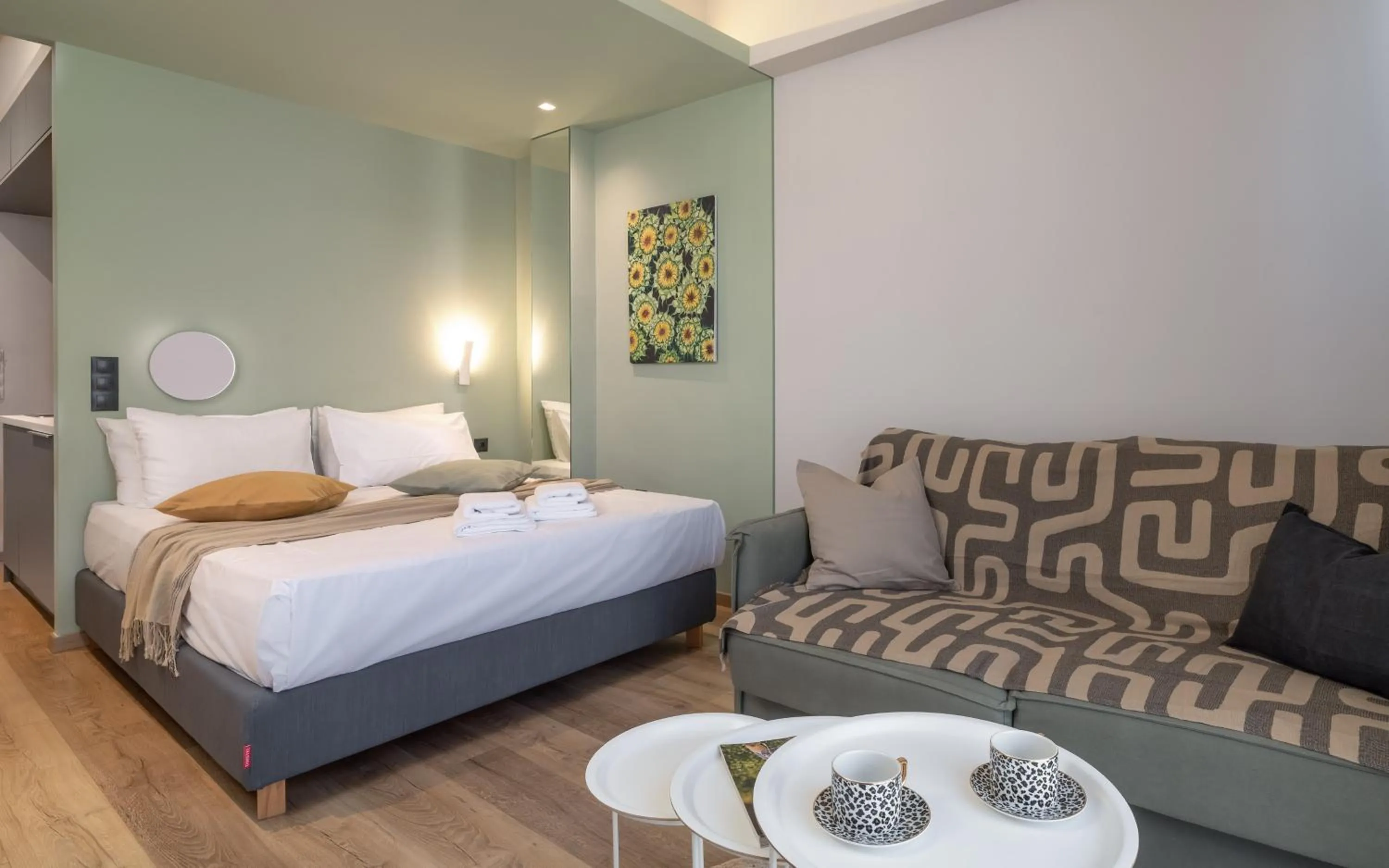 Bedroom, Bed in Kolokotroni Lofts Syntagma