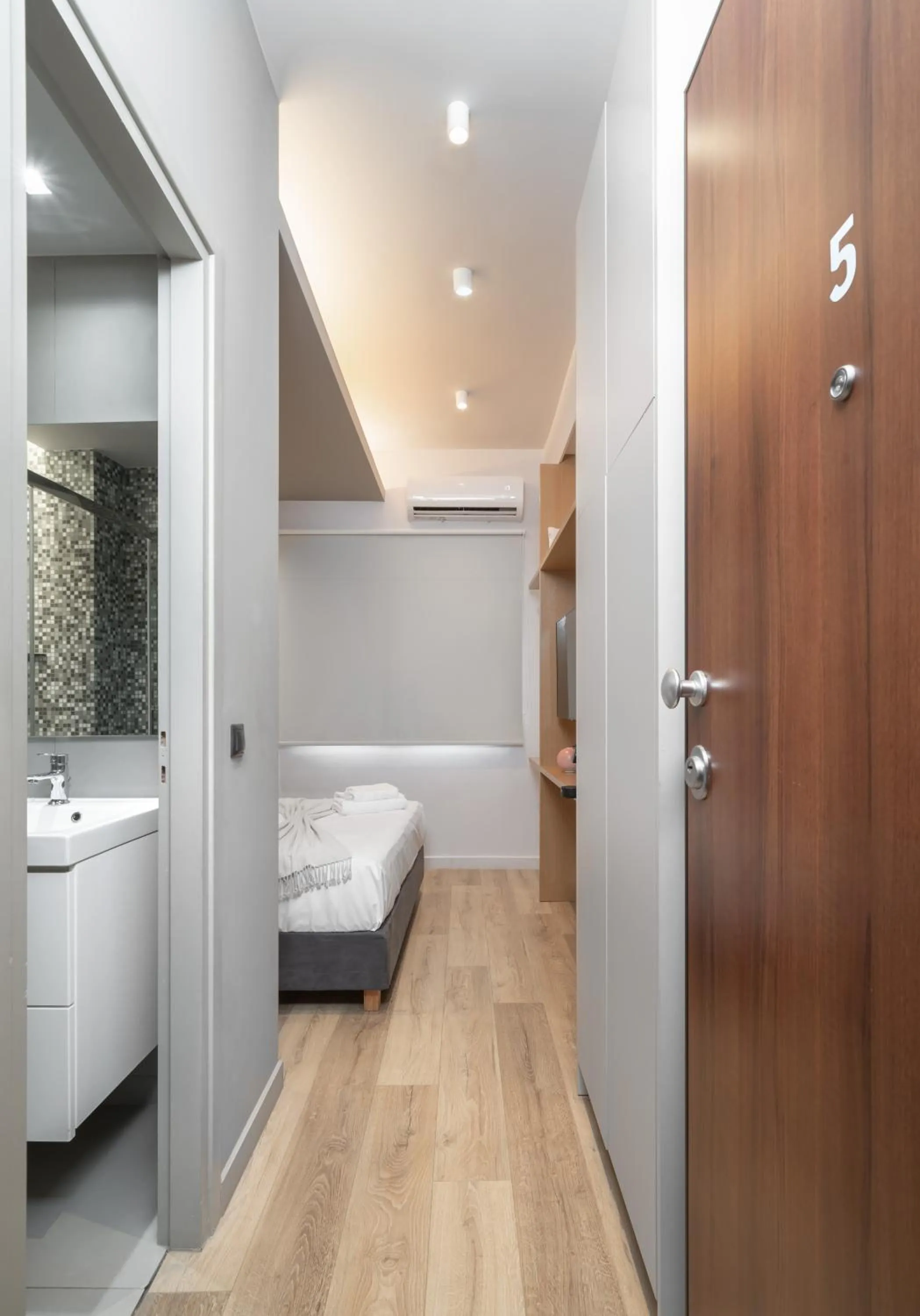 Bedroom, Bed in Kolokotroni Lofts Syntagma