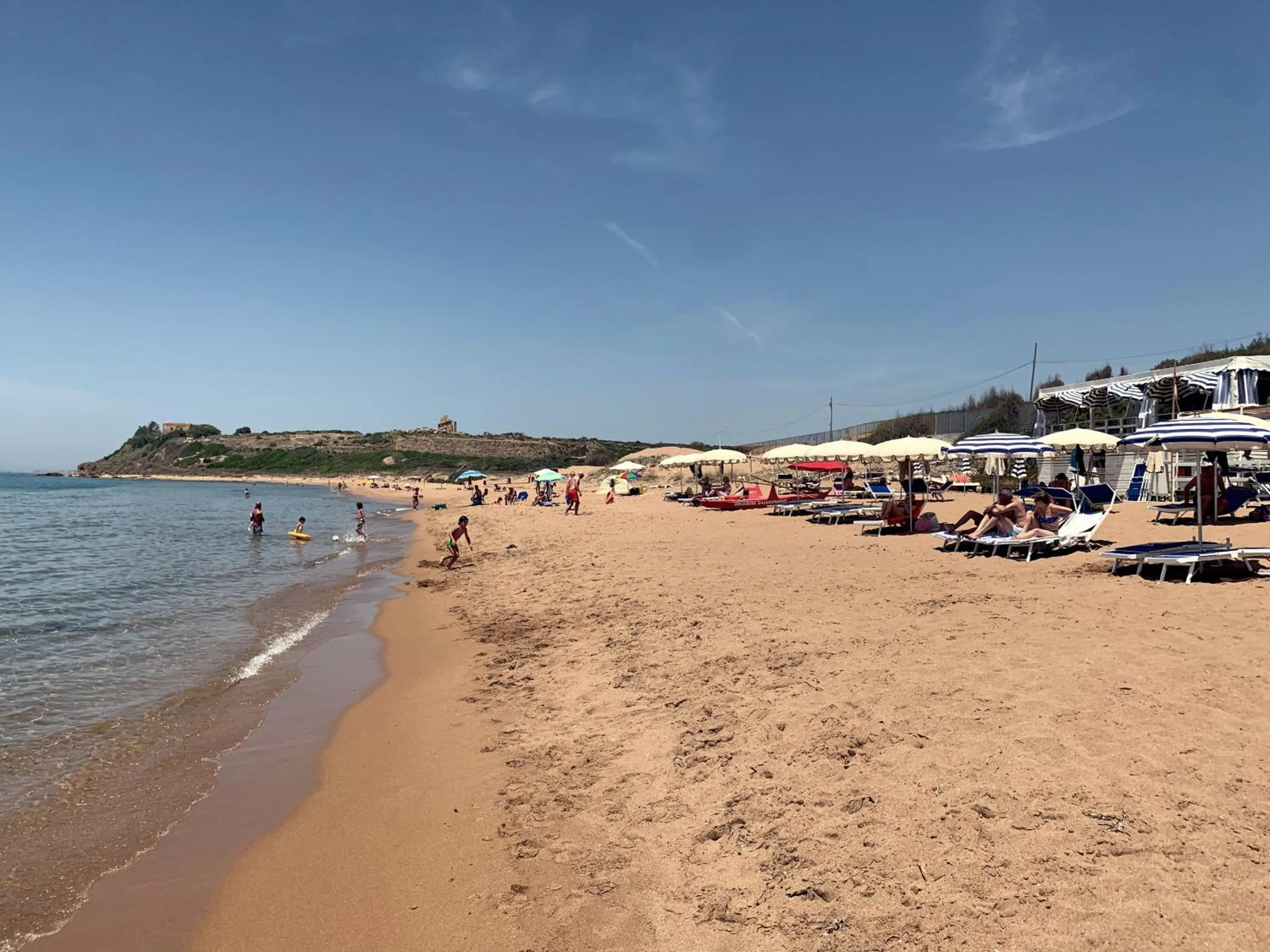 Beach in La Rosa Hotel - Selinunte