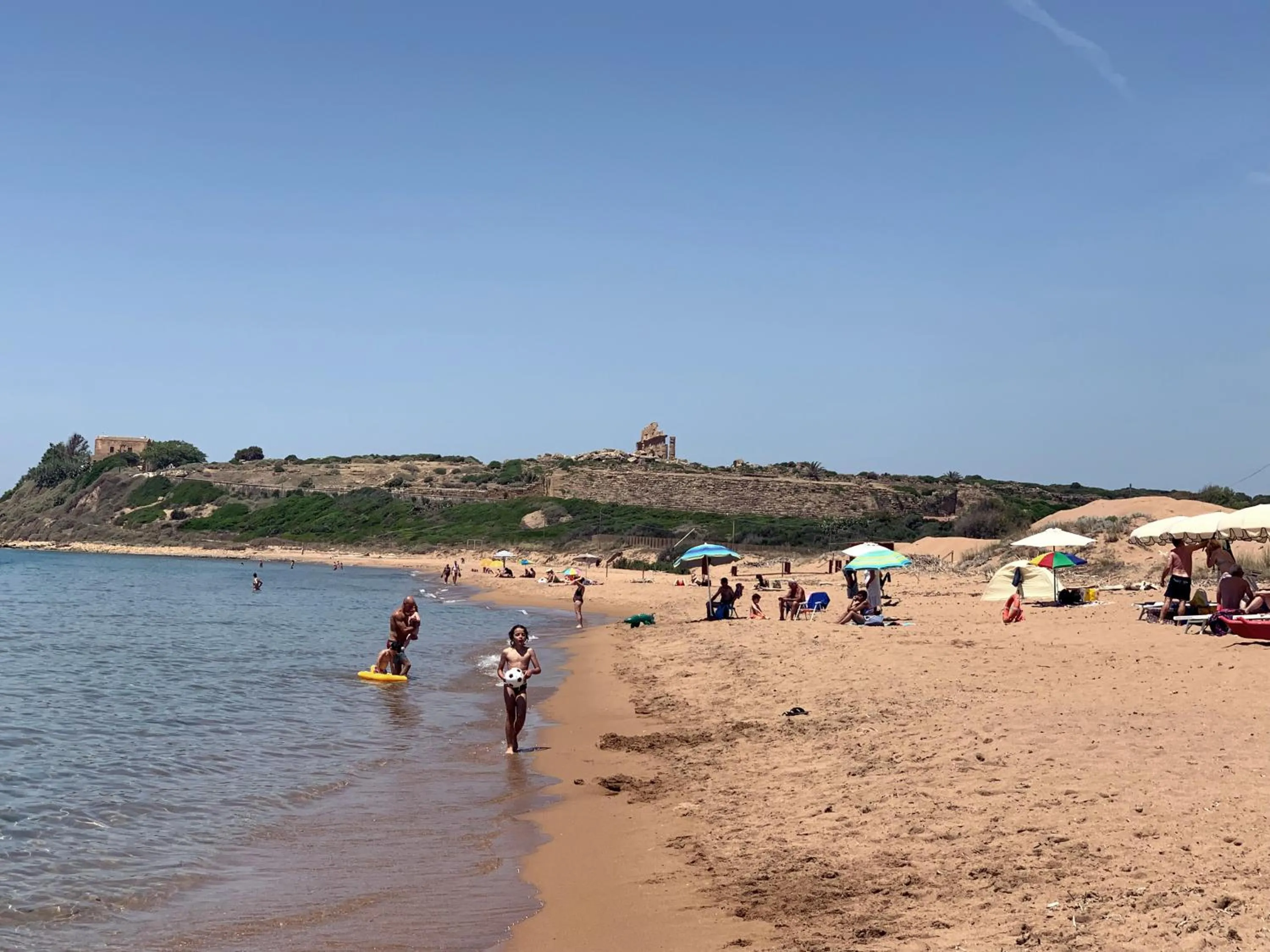 Beach in La Rosa Hotel - Selinunte