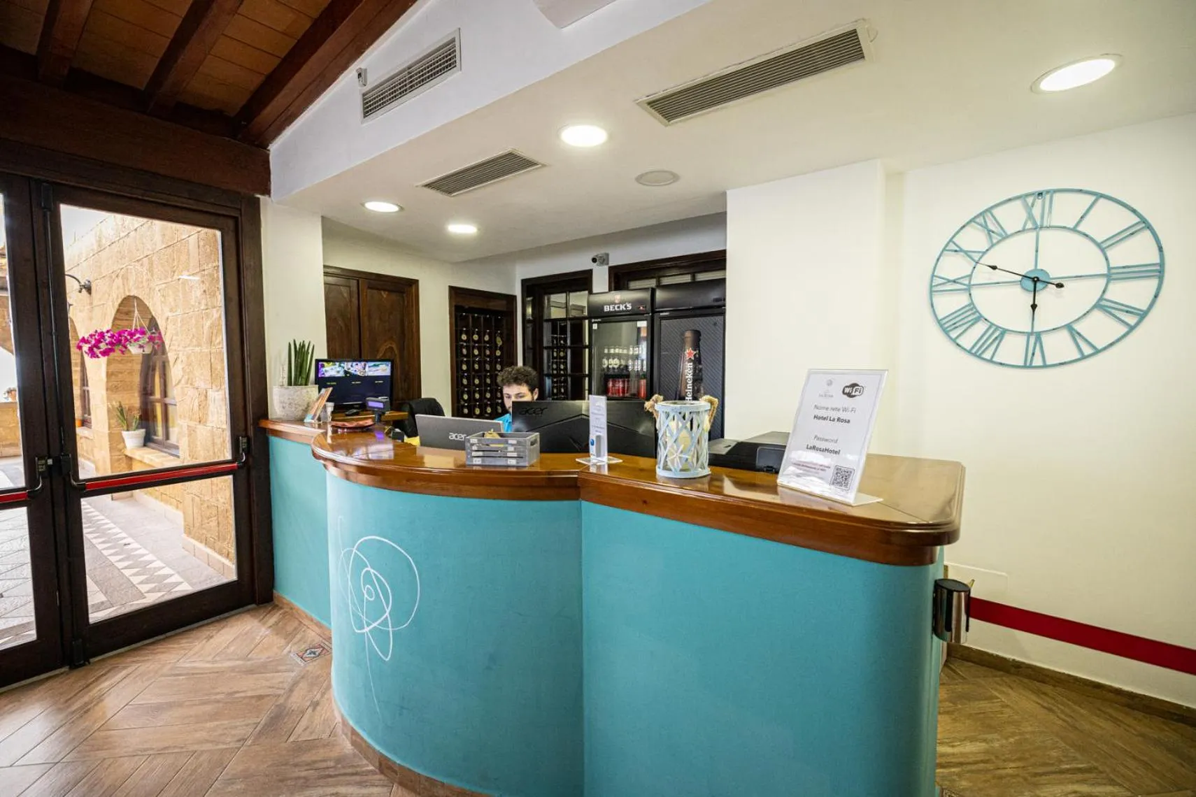 Lobby or reception in La Rosa Hotel - Selinunte