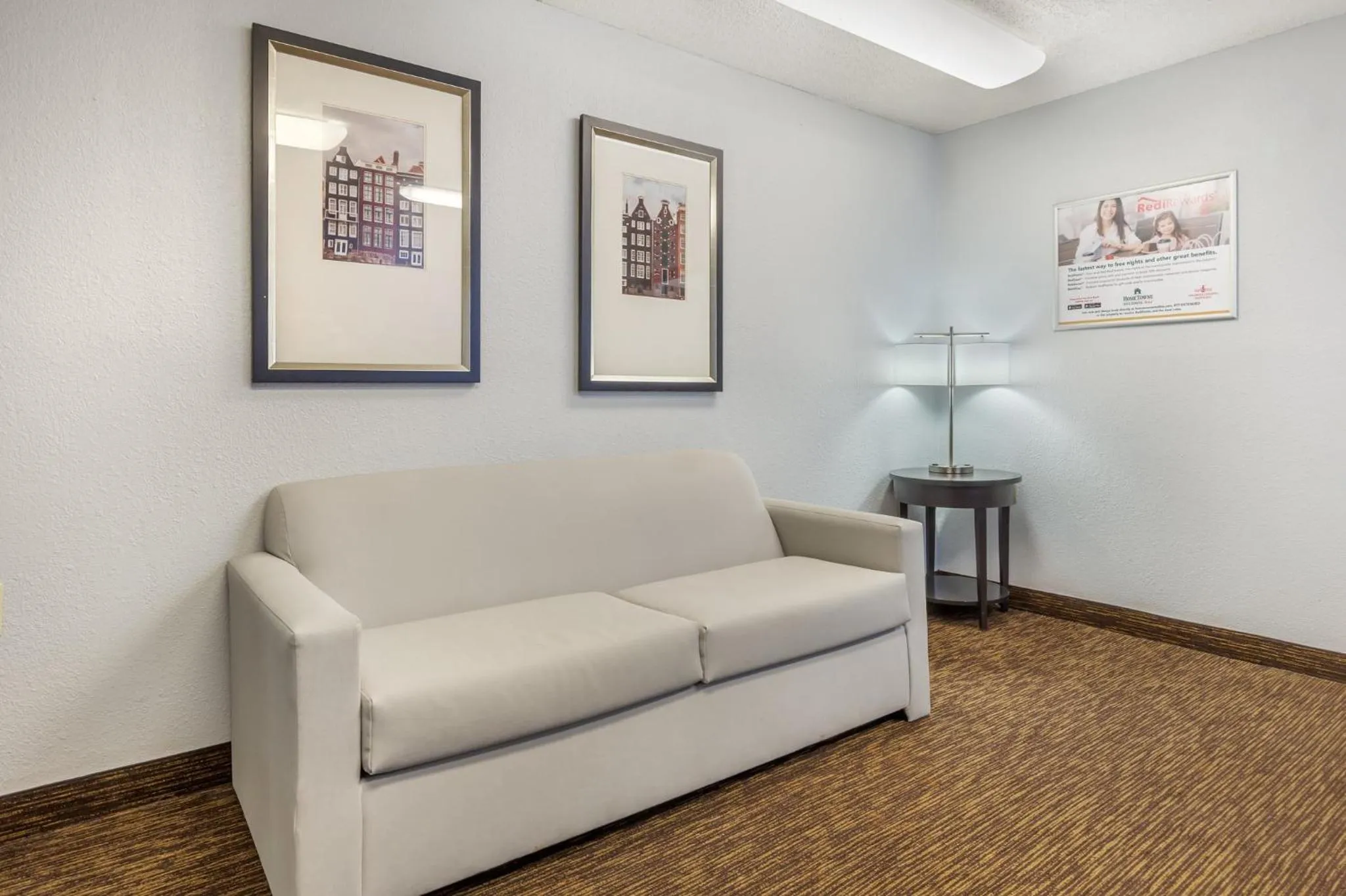 Lobby or reception in HomeTowne Studios & Suites by Red Roof Greensboro