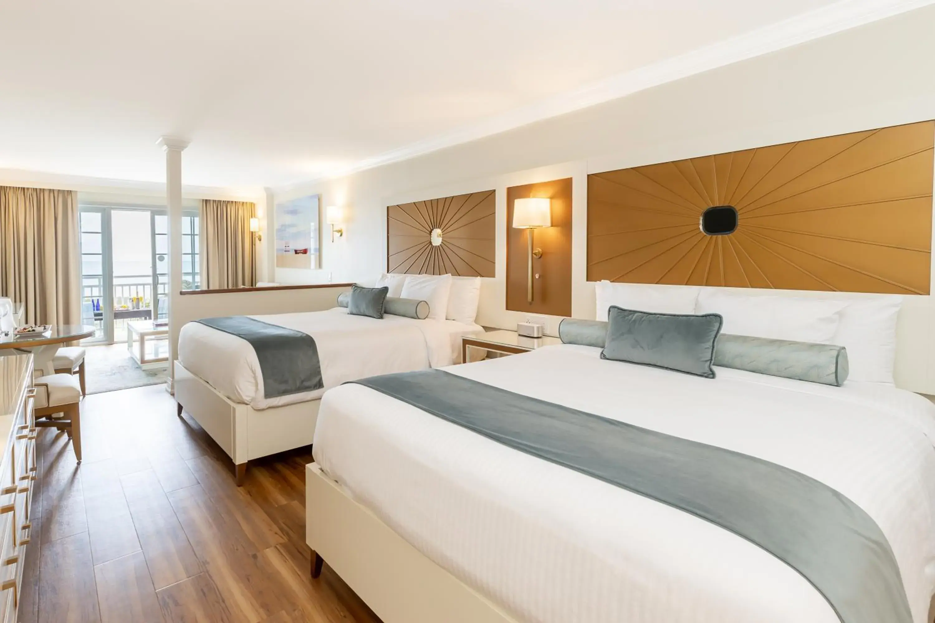 Premium Terrace View with Two Queens in La Mer Beachfront Resort Premium Terrace View with Two Queens in La Mer Beachfront Resort