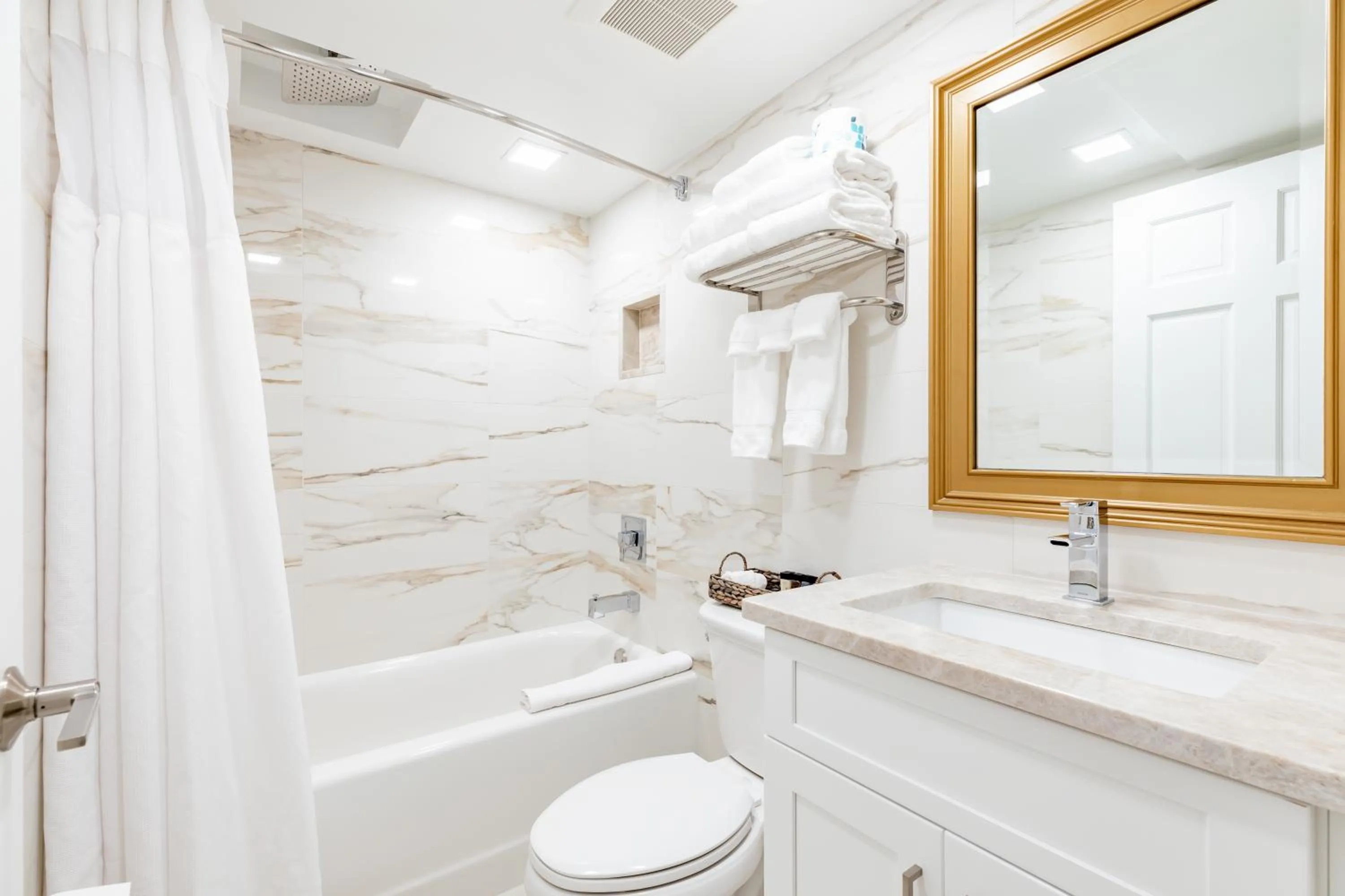Bathroom in La Mer Beachfront Resort