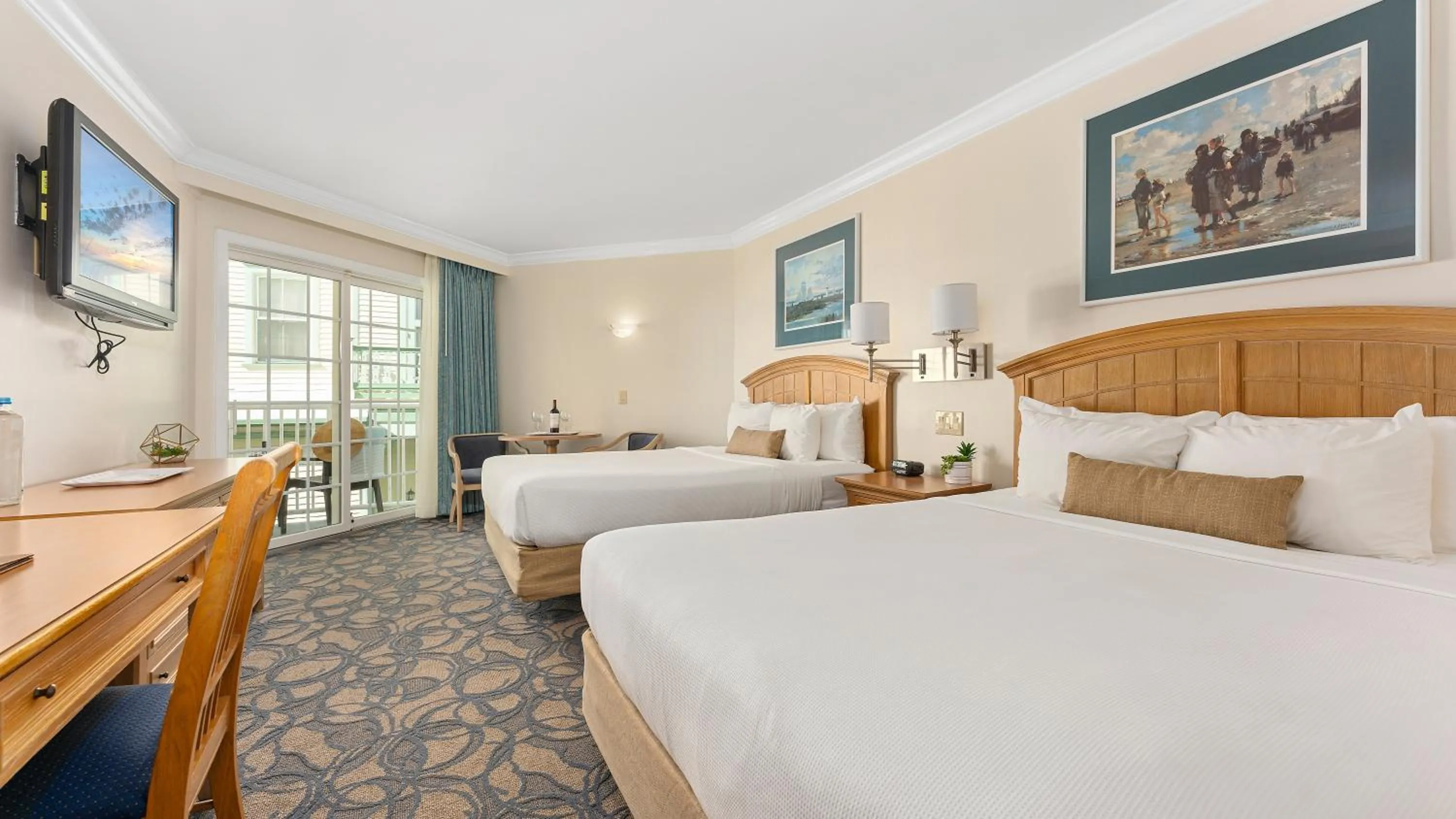 Limited Ocean View Room with Two Queen Beds in La Mer Beachfront Resort