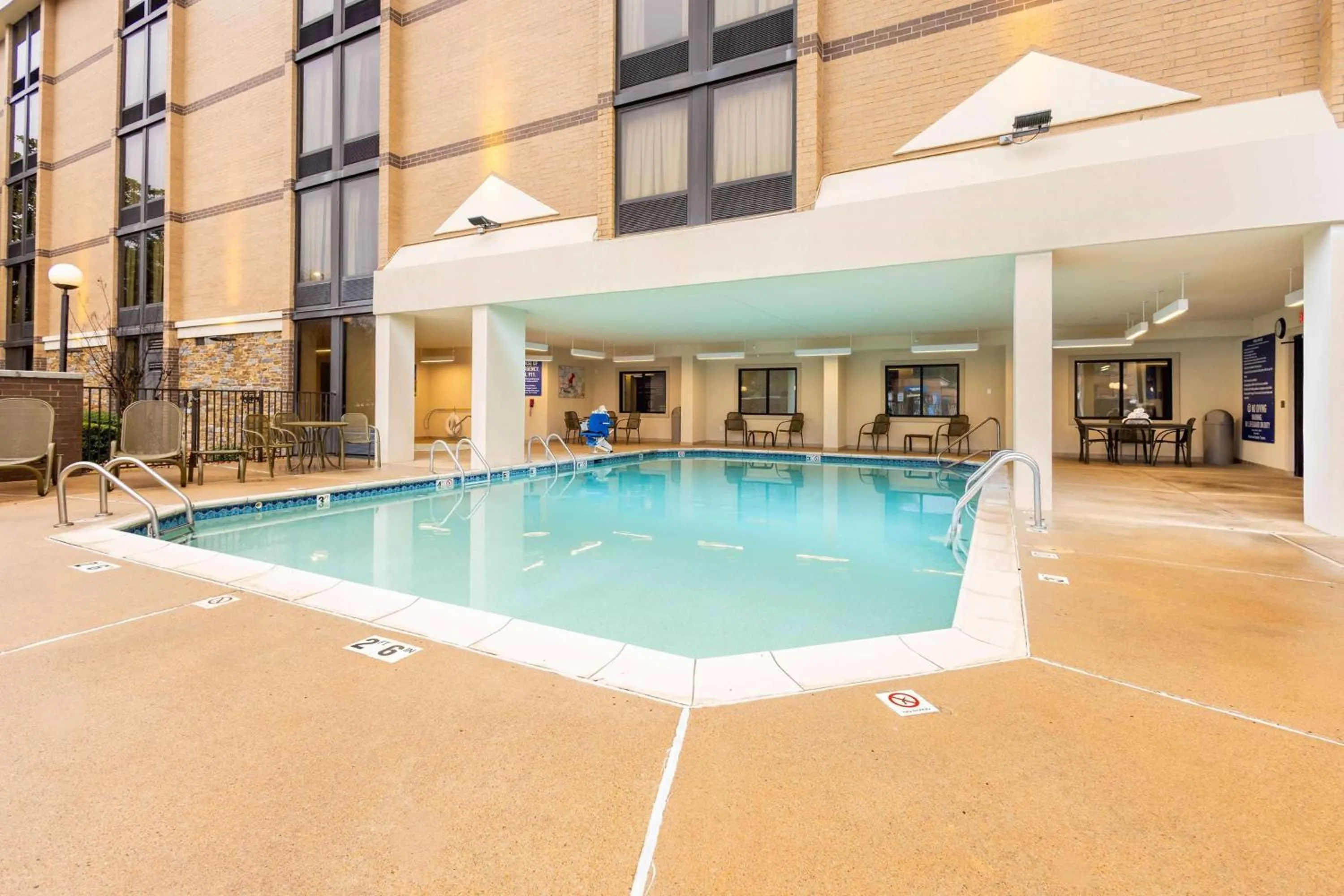 Pool view in Drury Inn & Suites Houston Sugar Land