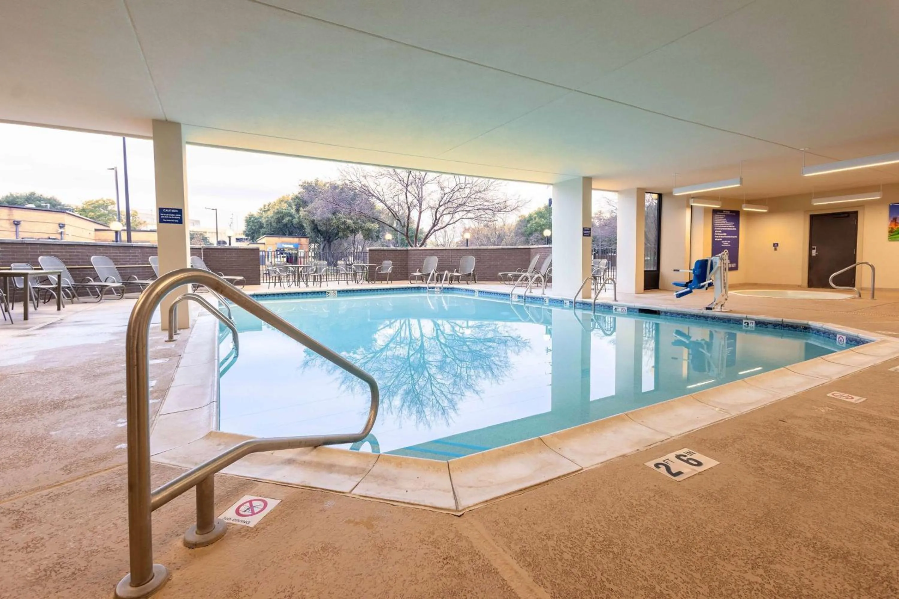 Pool view in Drury Inn & Suites Houston Sugar Land